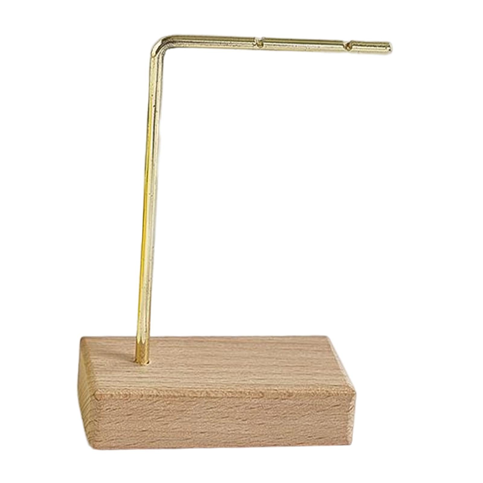 Metal Stud Earring Display Holder Earring Shelf Rack for Tradeshow 9x6cm