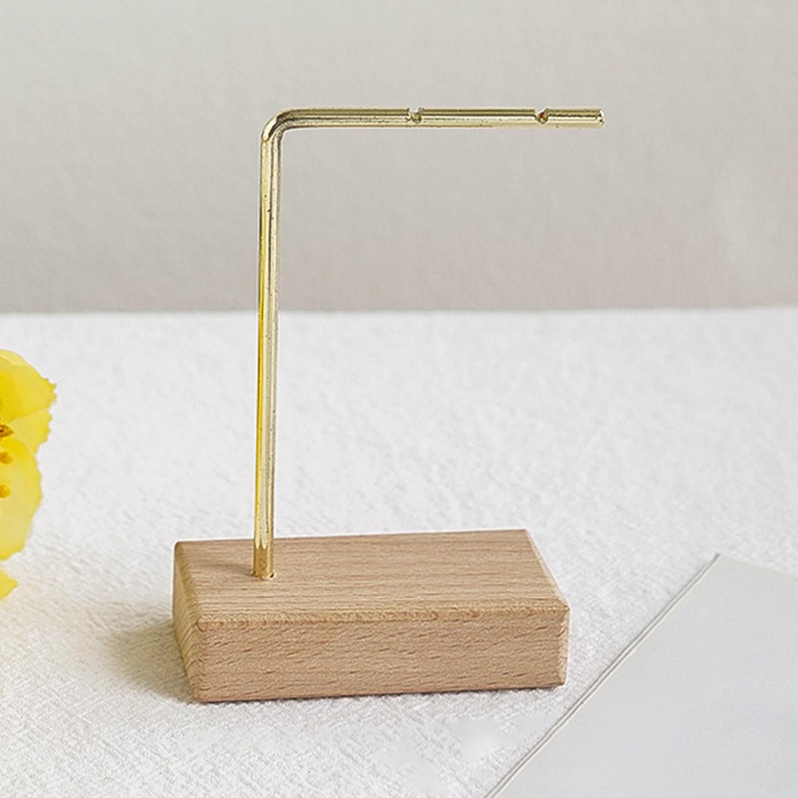 Metal Stud Earring Display Holder Earring Shelf Rack for Tradeshow 9x6cm