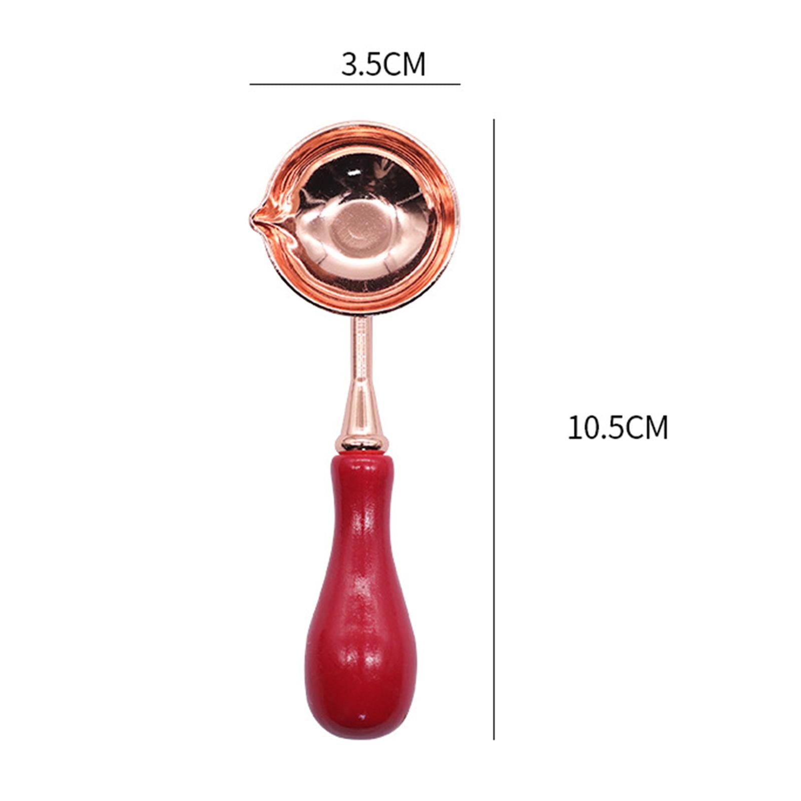 Stamp Melting Spoon for DIY Letter Card Making Party Favors Stamp Maker red