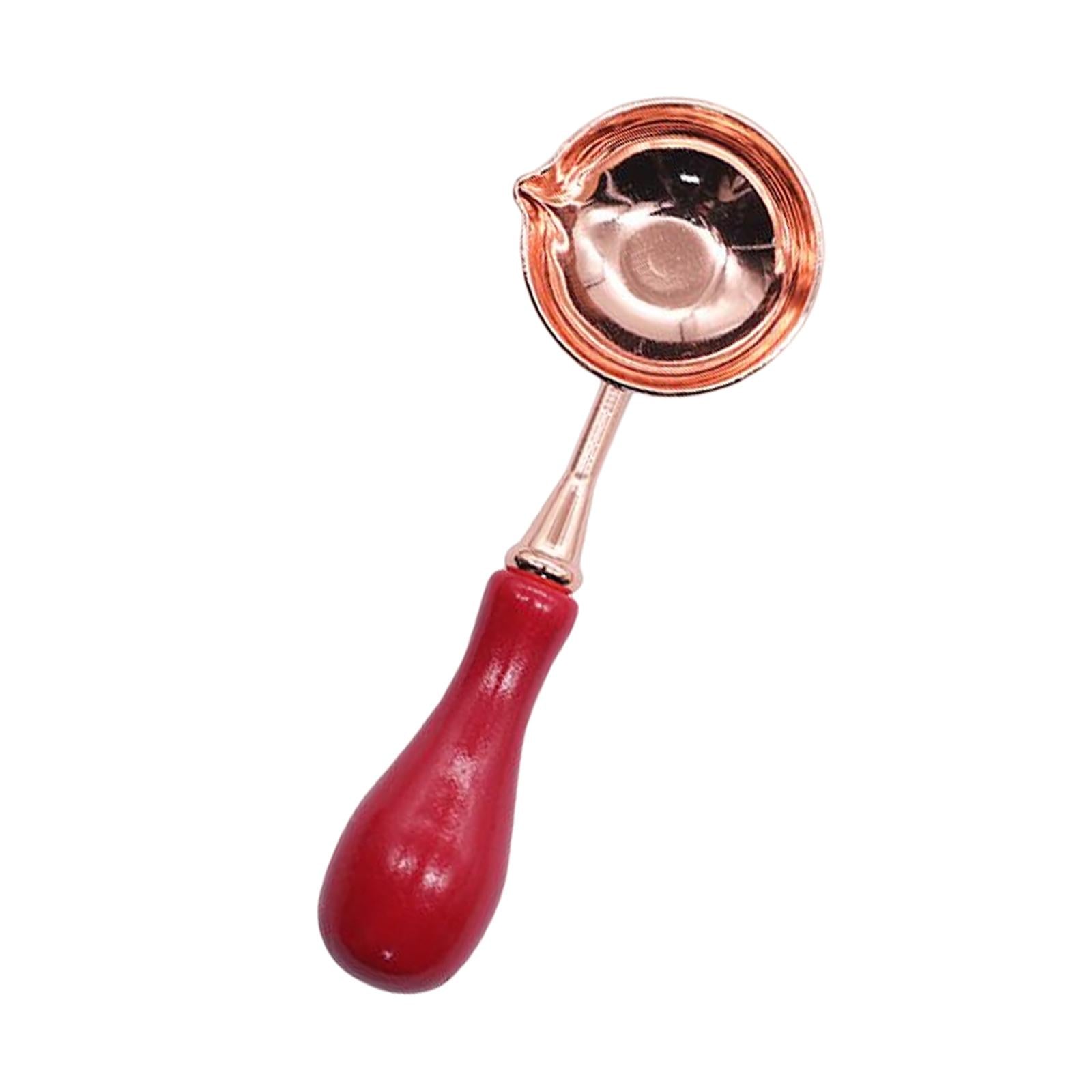 Stamp Melting Spoon for DIY Letter Card Making Party Favors Stamp Maker red