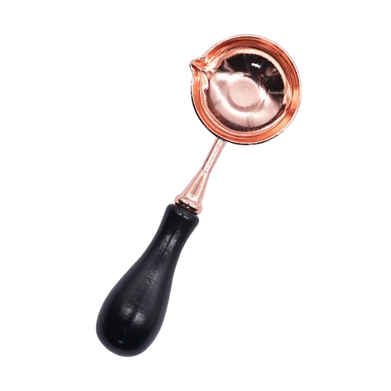 Stamp Melting Spoon for DIY Letter Card Making Party Favors Stamp Maker black