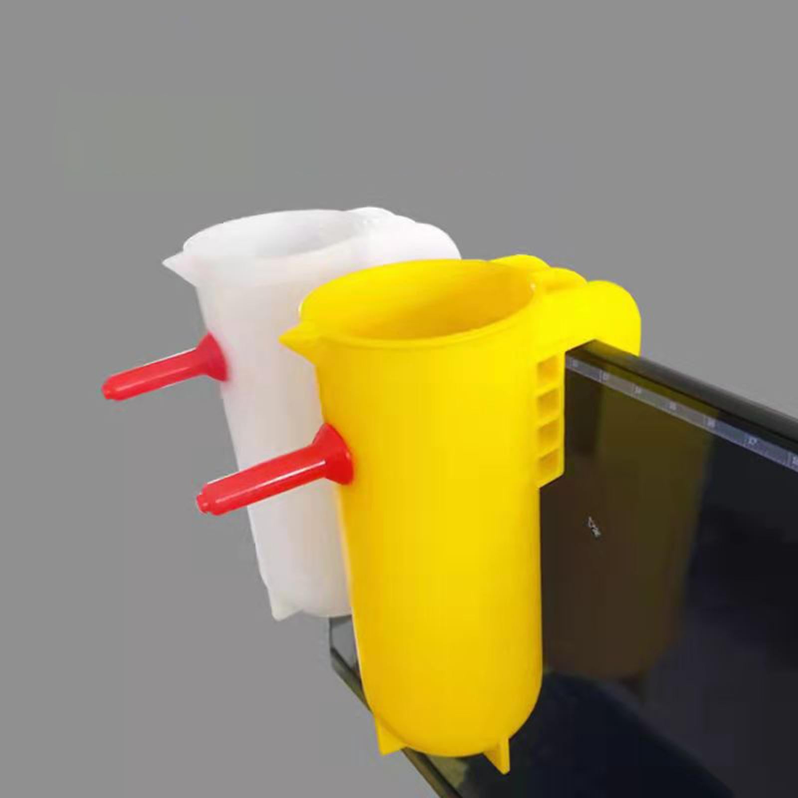 800ml Lamb Feeding Cups Milk Bottle with Nipple for Small Lamb Goat White