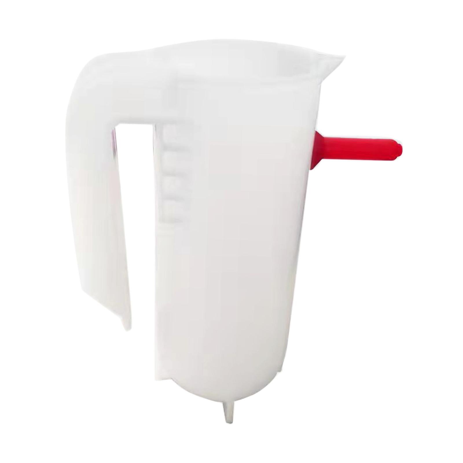 800ml Lamb Feeding Cups Milk Bottle with Nipple for Small Lamb Goat White