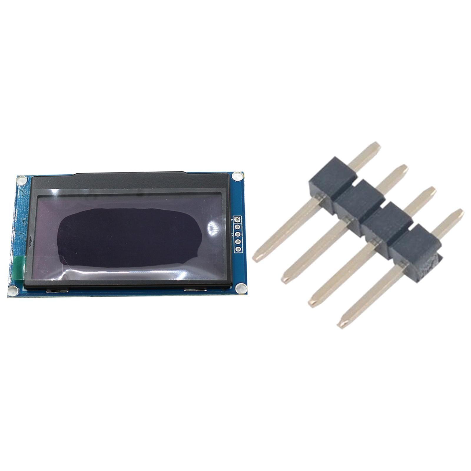 2.42 OLED LCD Display Module 4Pin 128x64 SSD1309 LCD Screen White Light"