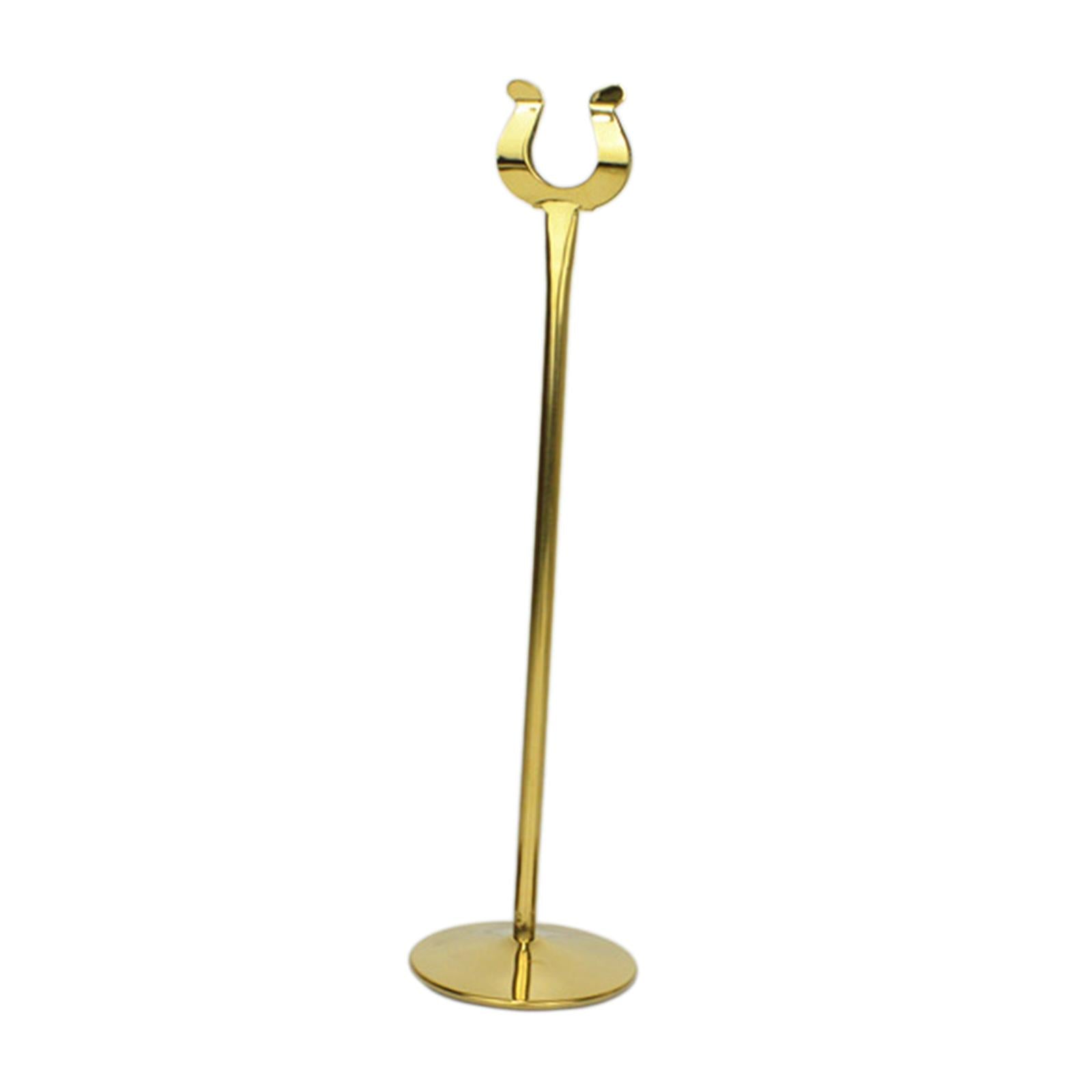 Metal Table Number Holder Home Decor Cute for Wedding Party Table Number U Titanium 12n