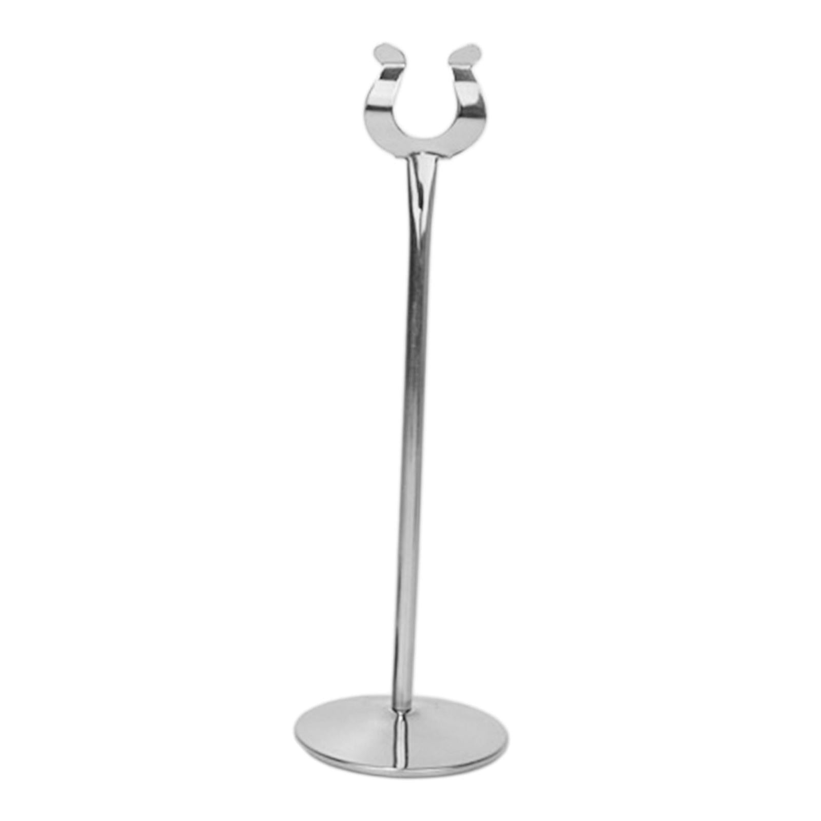 Metal Table Number Holder Home Decor Cute for Wedding Party Table Number U 10in