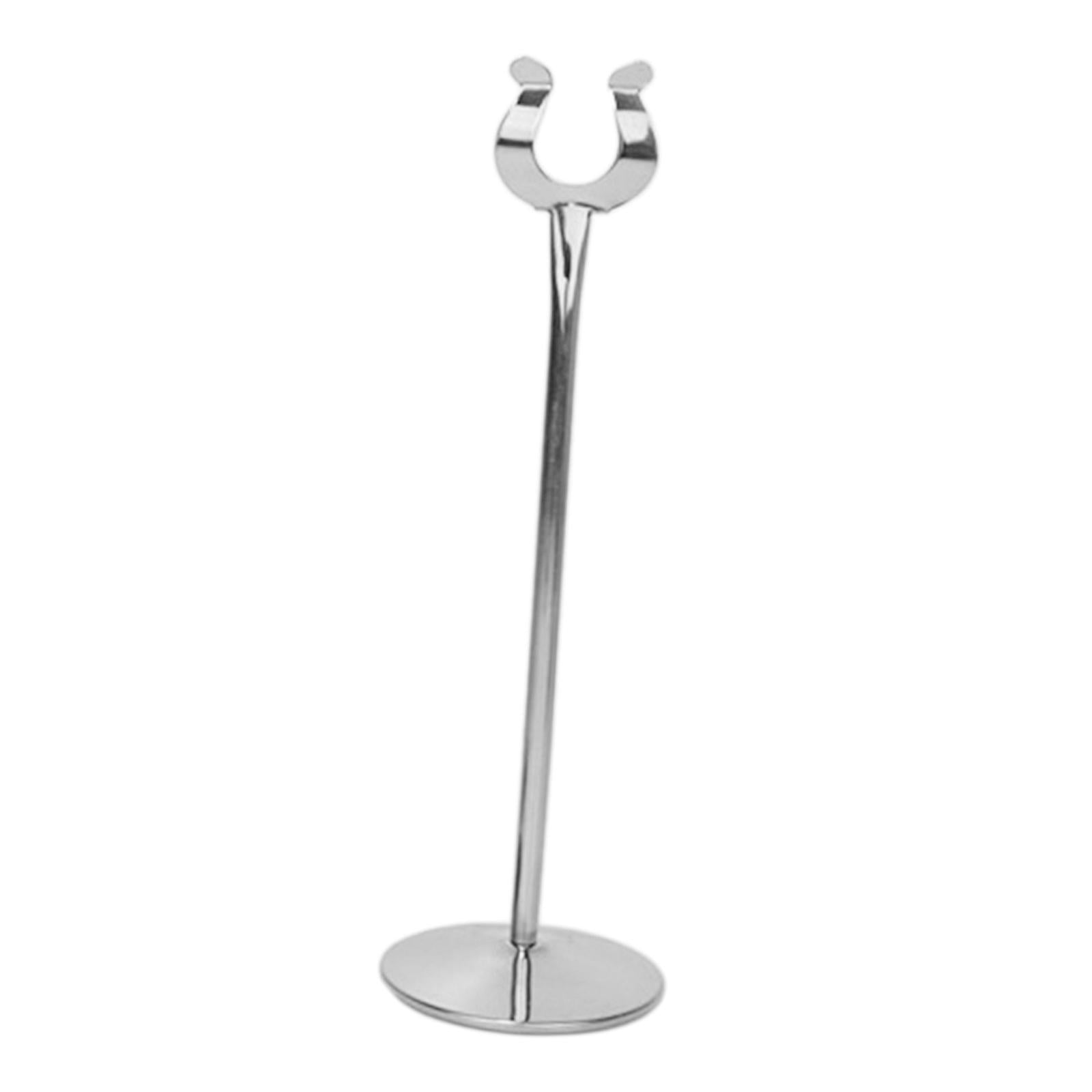 Metal Table Number Holder Home Decor Cute for Wedding Party Table Number U 10in