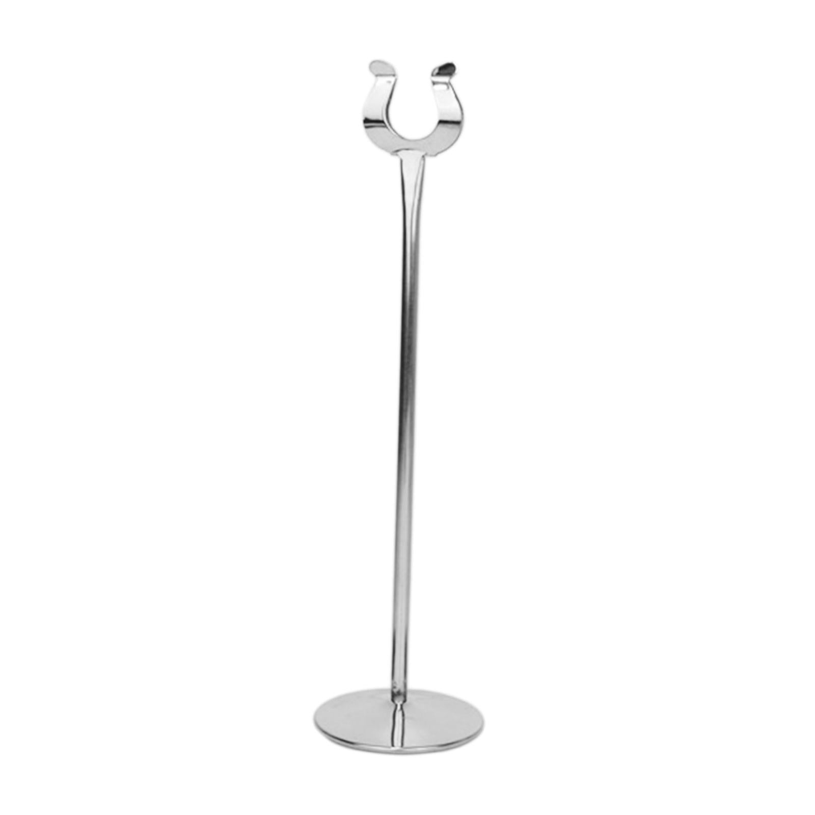 Metal Table Number Holder Home Decor Cute for Wedding Party Table Number U 12in