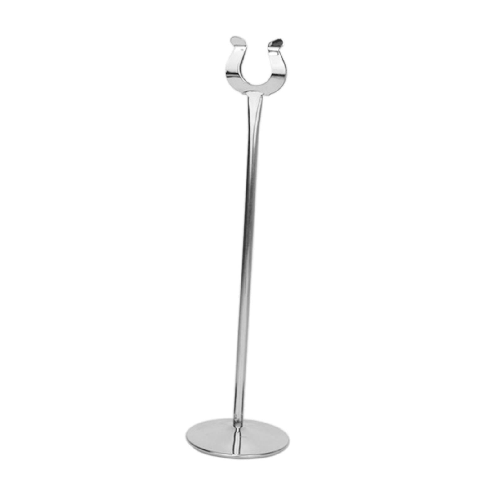 Metal Table Number Holder Home Decor Cute for Wedding Party Table Number U 12in