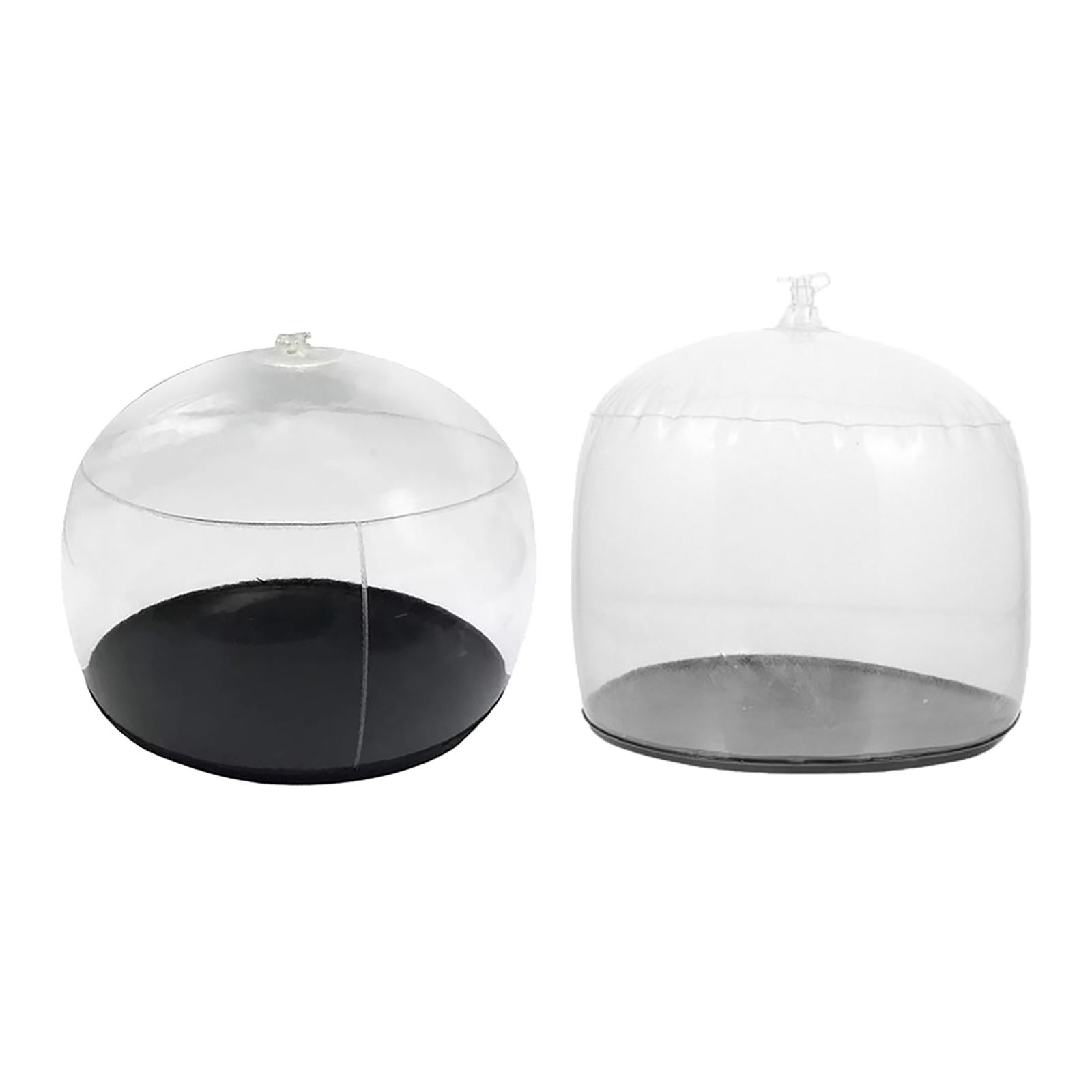 PVC Inflatable Hat Shaper Hat Holder Hat Stand Frame Cage for Photography 17x14cm
