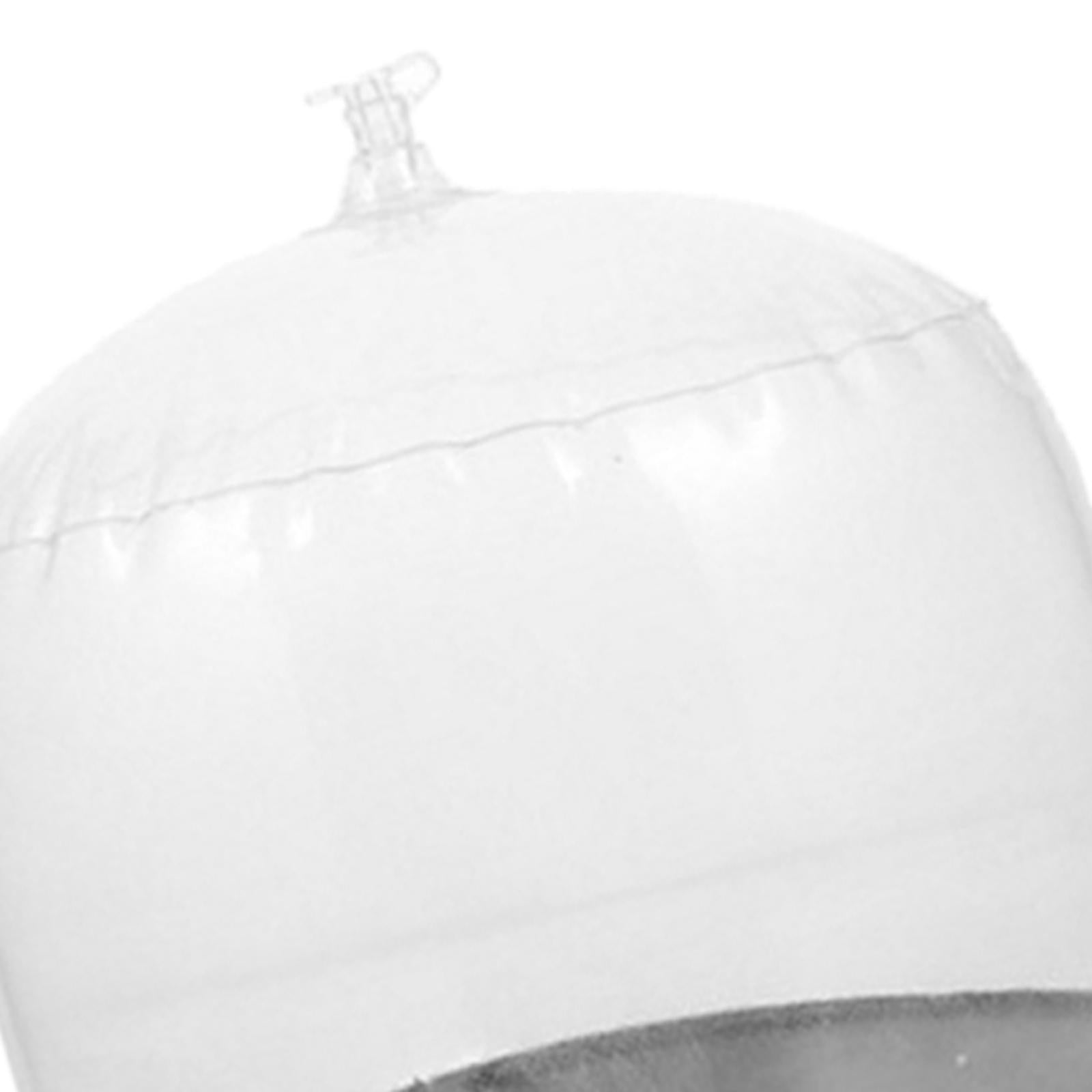 PVC Inflatable Hat Shaper Hat Holder Hat Stand Frame Cage for Photography 17x17cm
