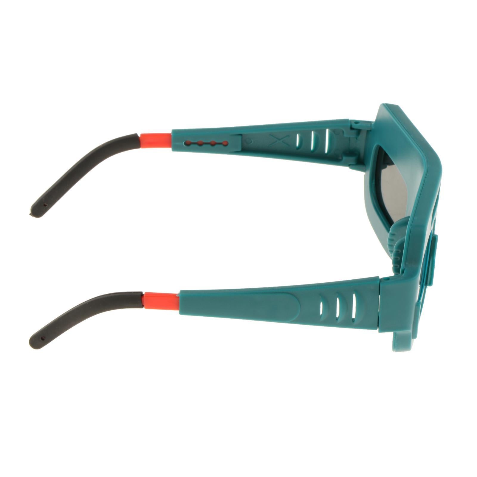 Solar Welding Glasses Auto Darkening for Mining Factories Grinding Dark Green