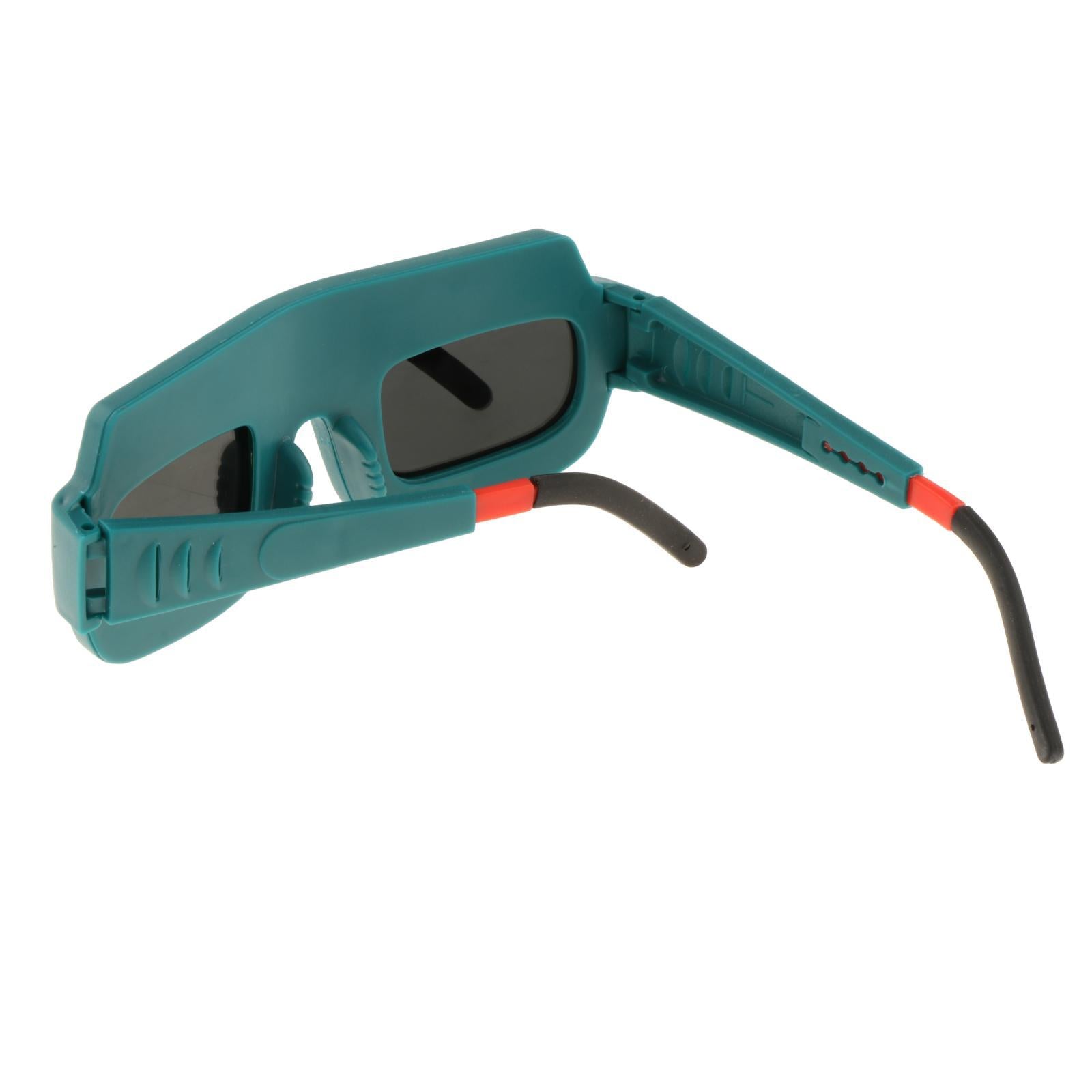 Solar Welding Glasses Auto Darkening for Mining Factories Grinding Dark Green