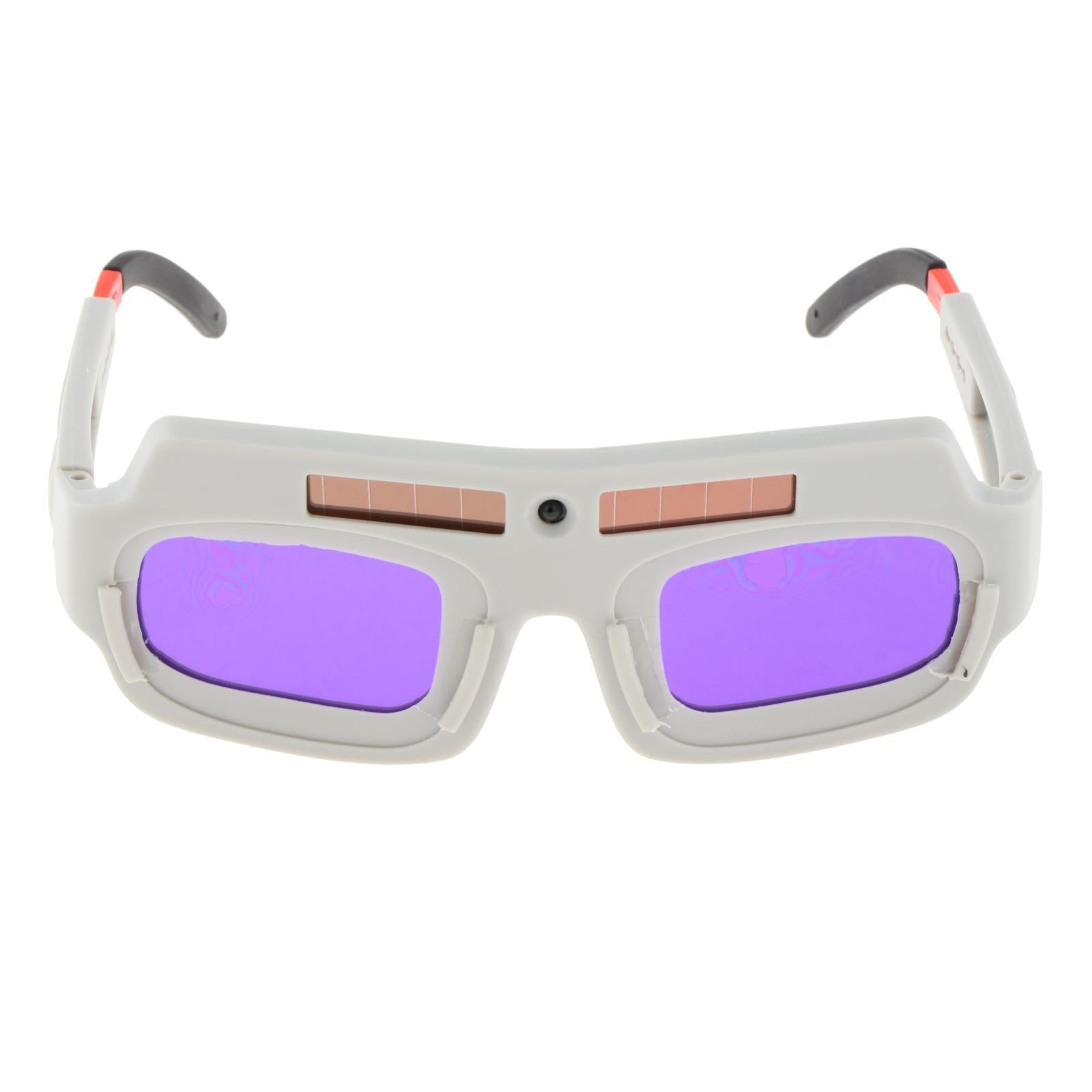 Solar Welding Glasses Auto Darkening for Mining Factories Grinding Grey