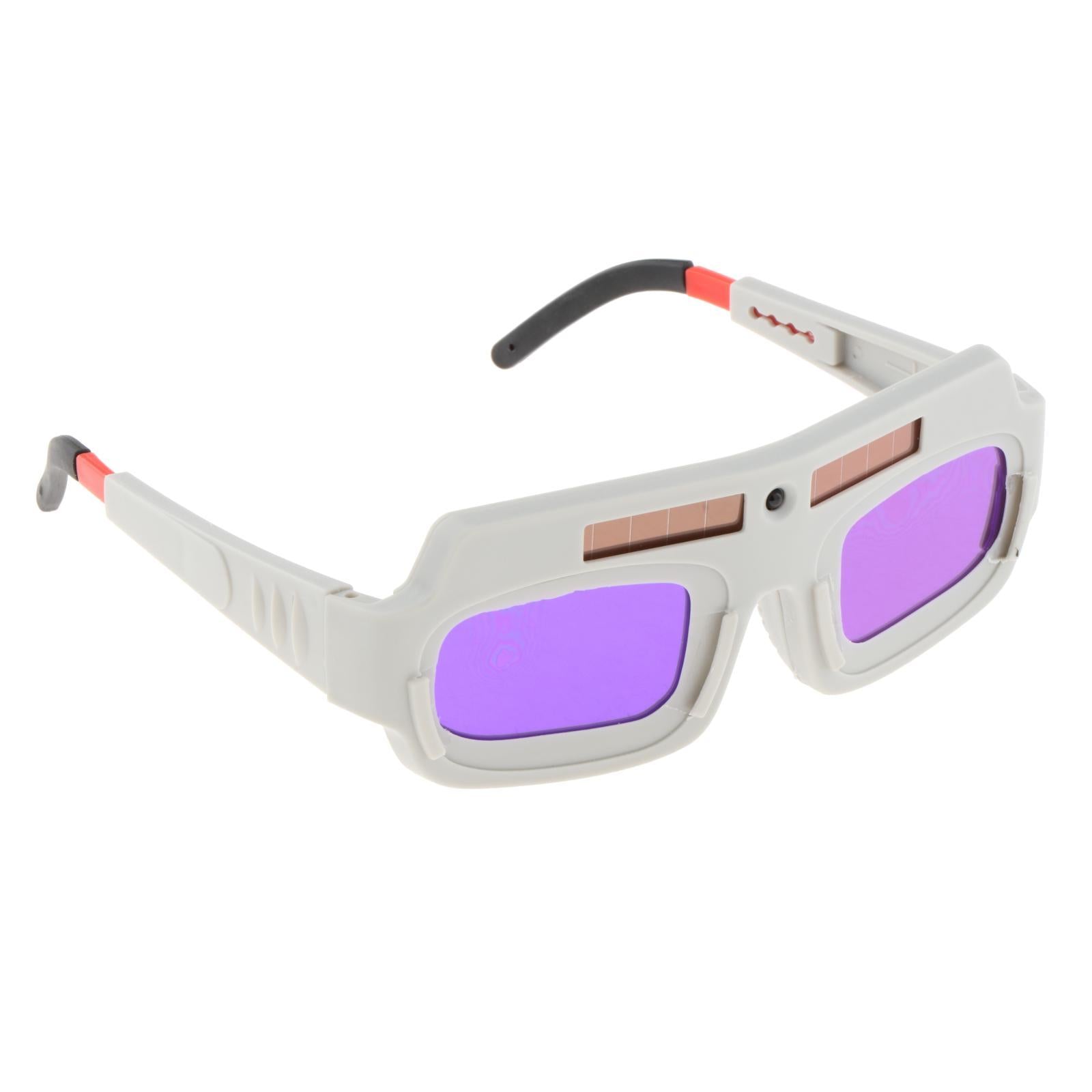 Solar Welding Glasses Auto Darkening for Mining Factories Grinding Grey