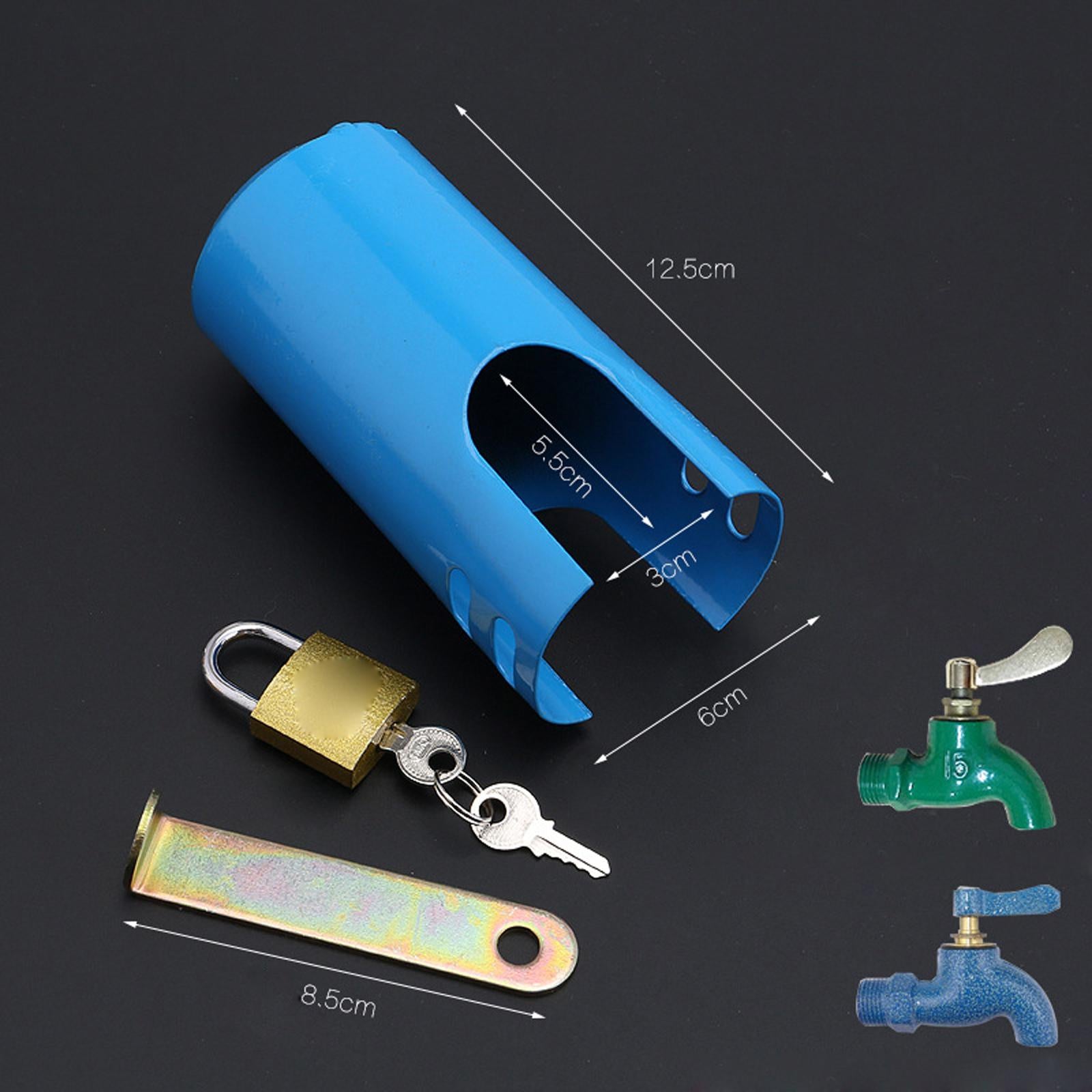 Outdoor Faucet Lock Cover Anti Theft Tap Padlock for Park Large Caliber