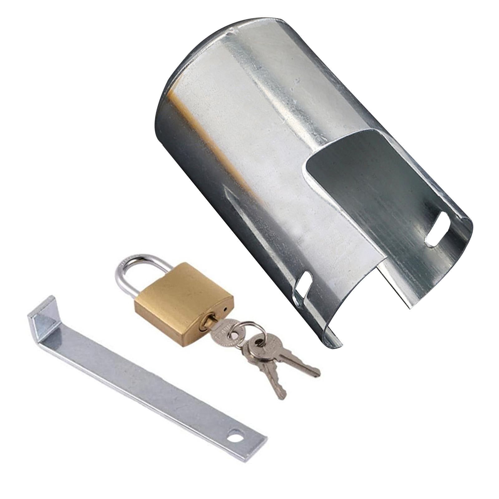 Outdoor Faucet Lock Cover Anti Theft Tap Padlock for Park Double Opening