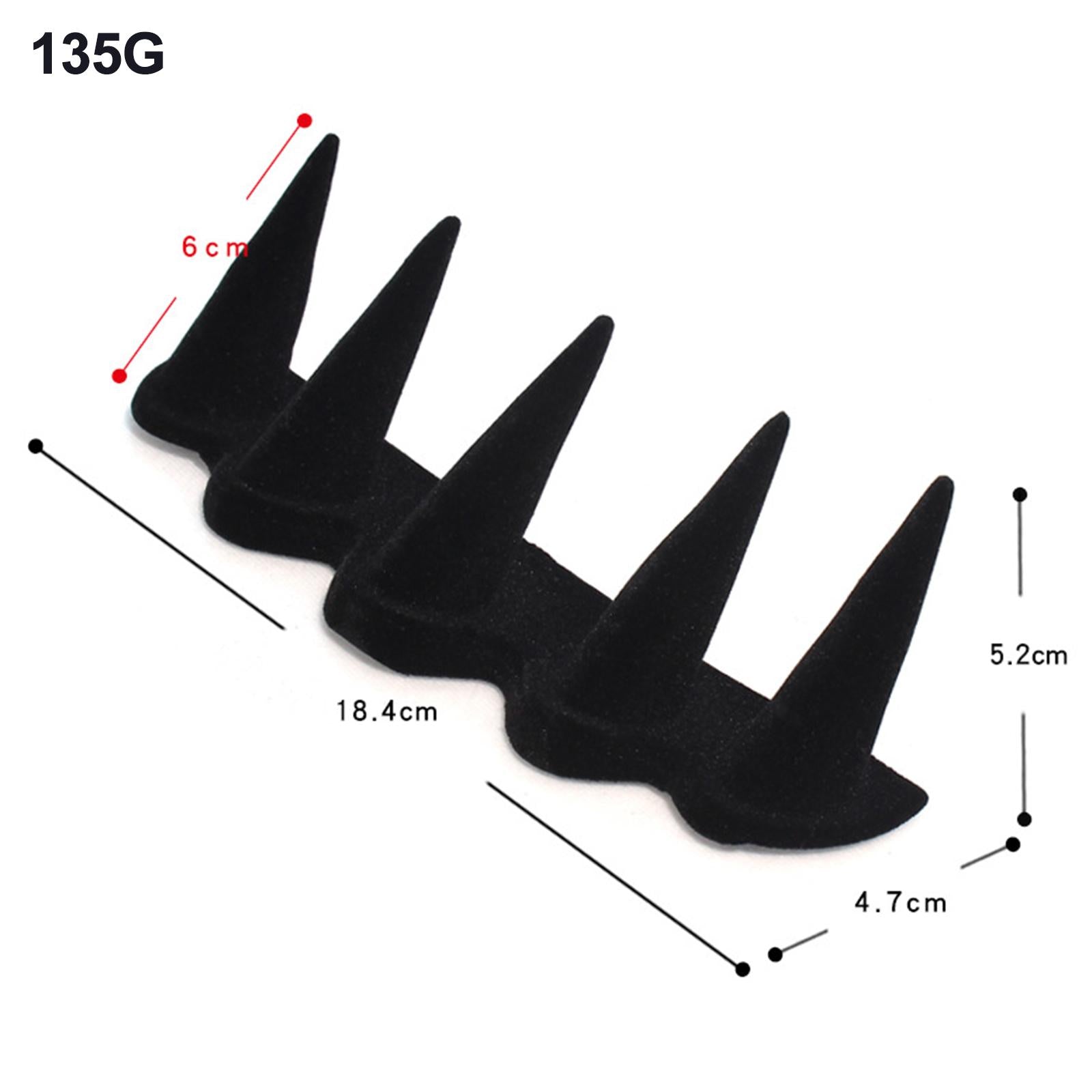 5 Fingers Ring Display Stand Resin Rack Shops Ring Organizer Home Decor
