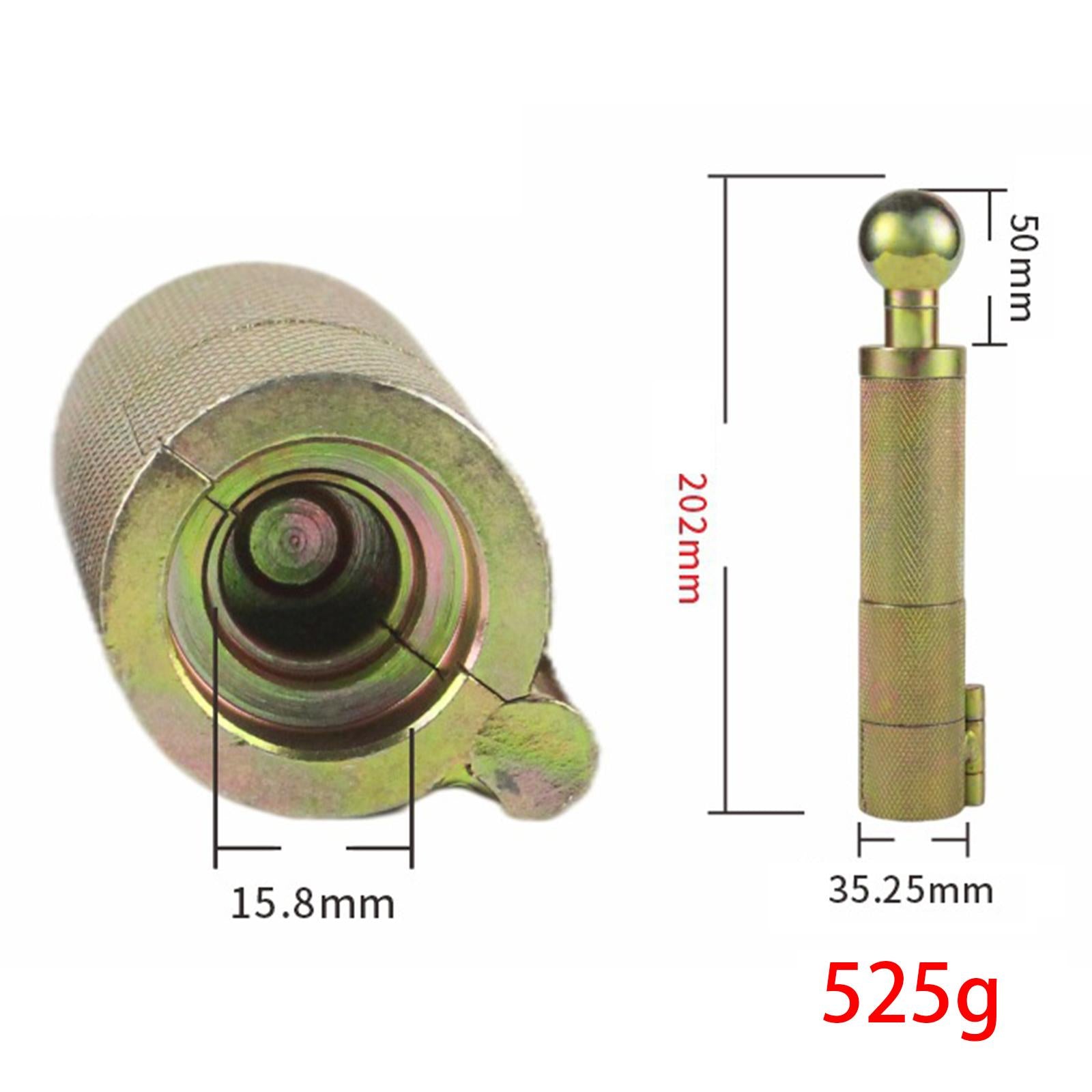 Corrugated Pipe Interface Maker Bellows Flat Mouth Tool Hand Push 15.8mm