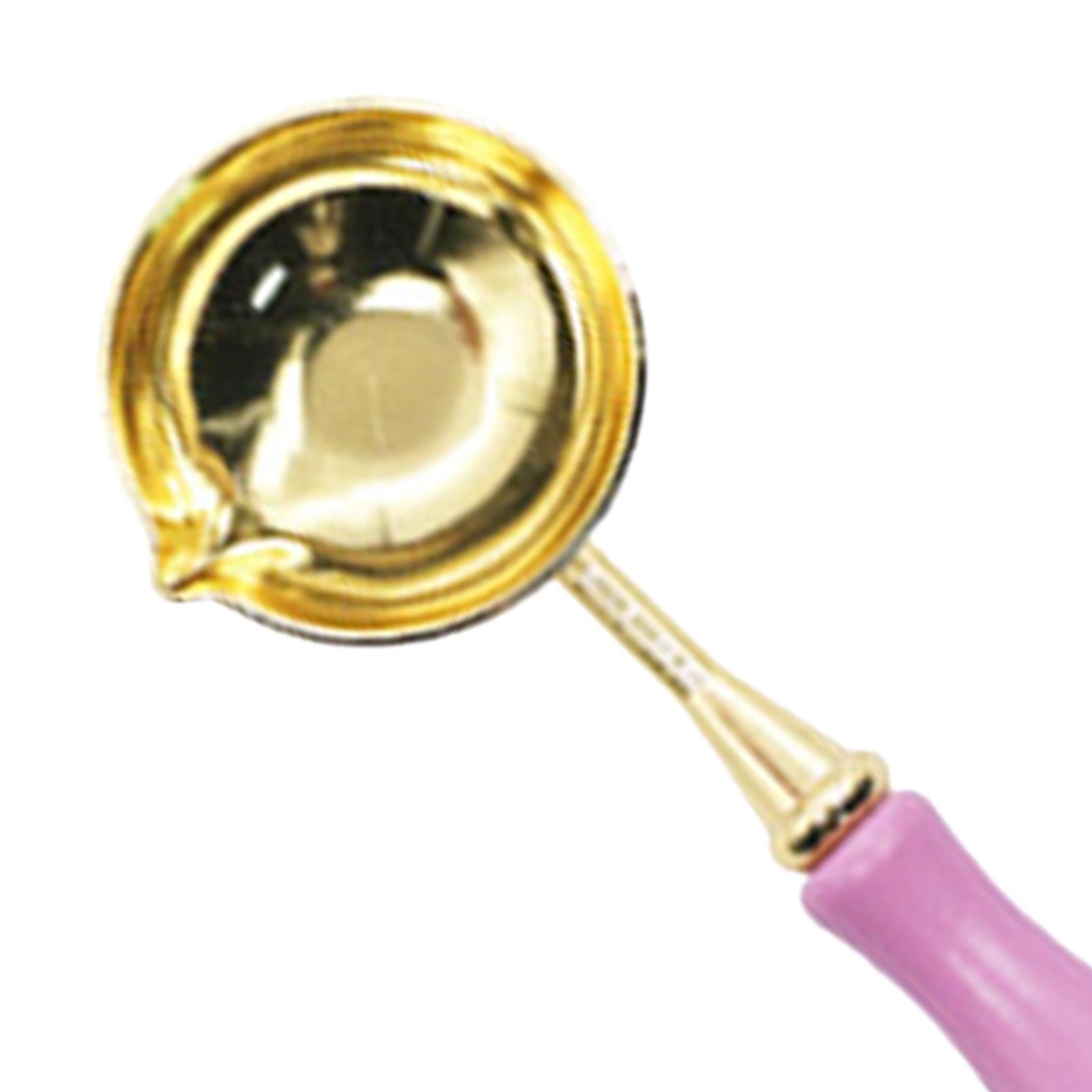 Seal Wax Melting Furnace Tool Wax Seal Spoon Holder for Envelope Pink