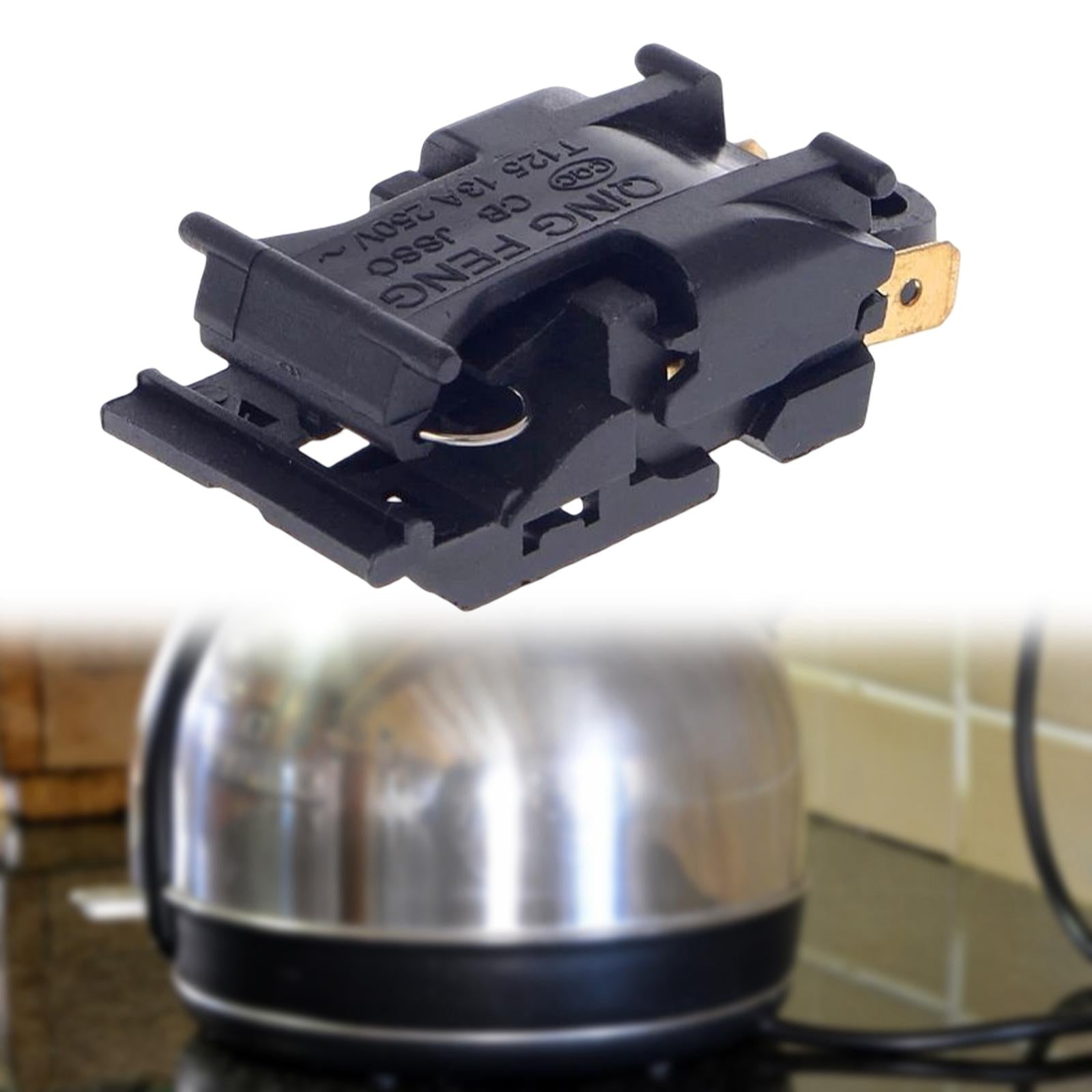 Kettle Thermostat Switch Electric Kettle Parts 16A 2 Pin Replace Parts