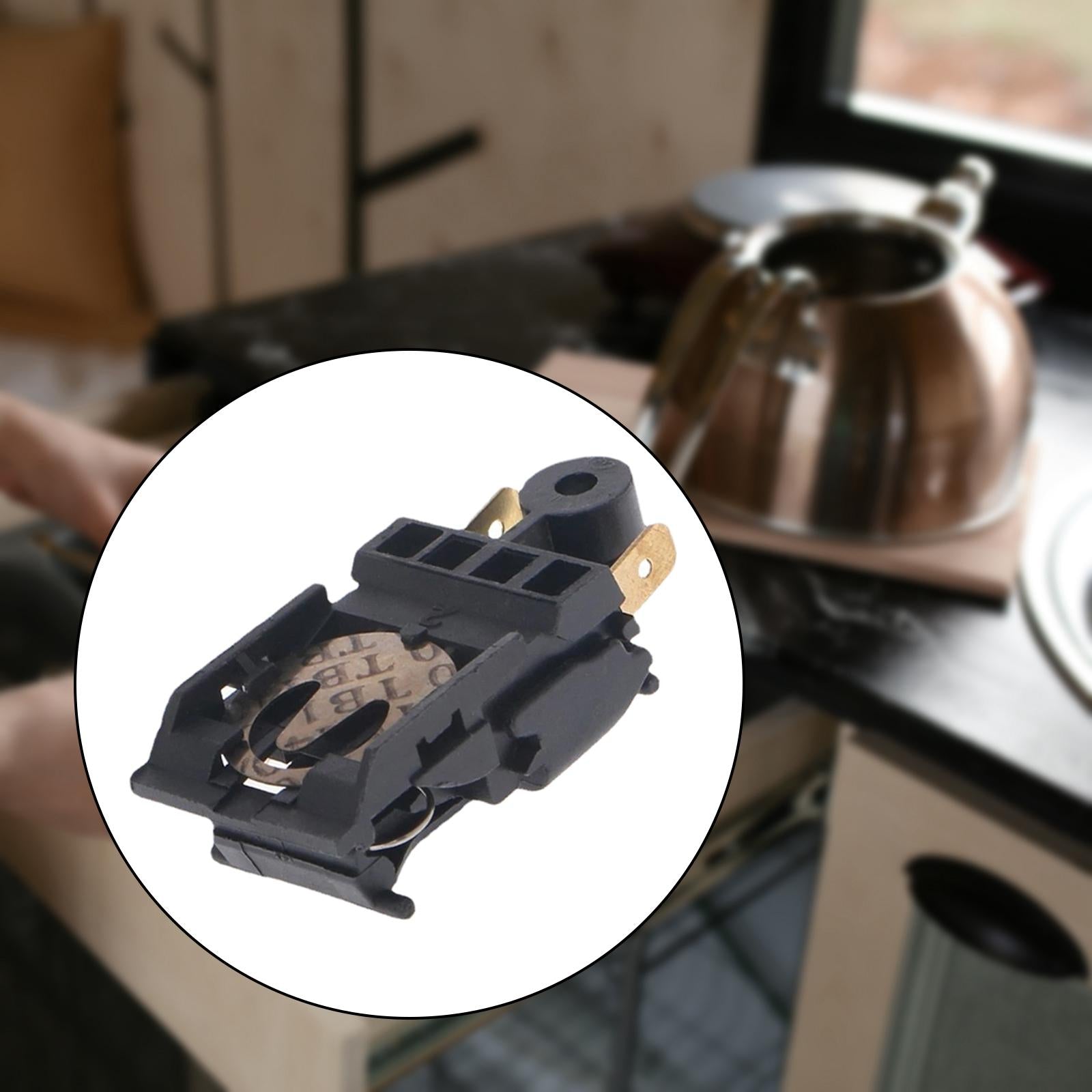 Kettle Thermostat Switch Electric Kettle Parts 16A 2 Pin Replace Parts