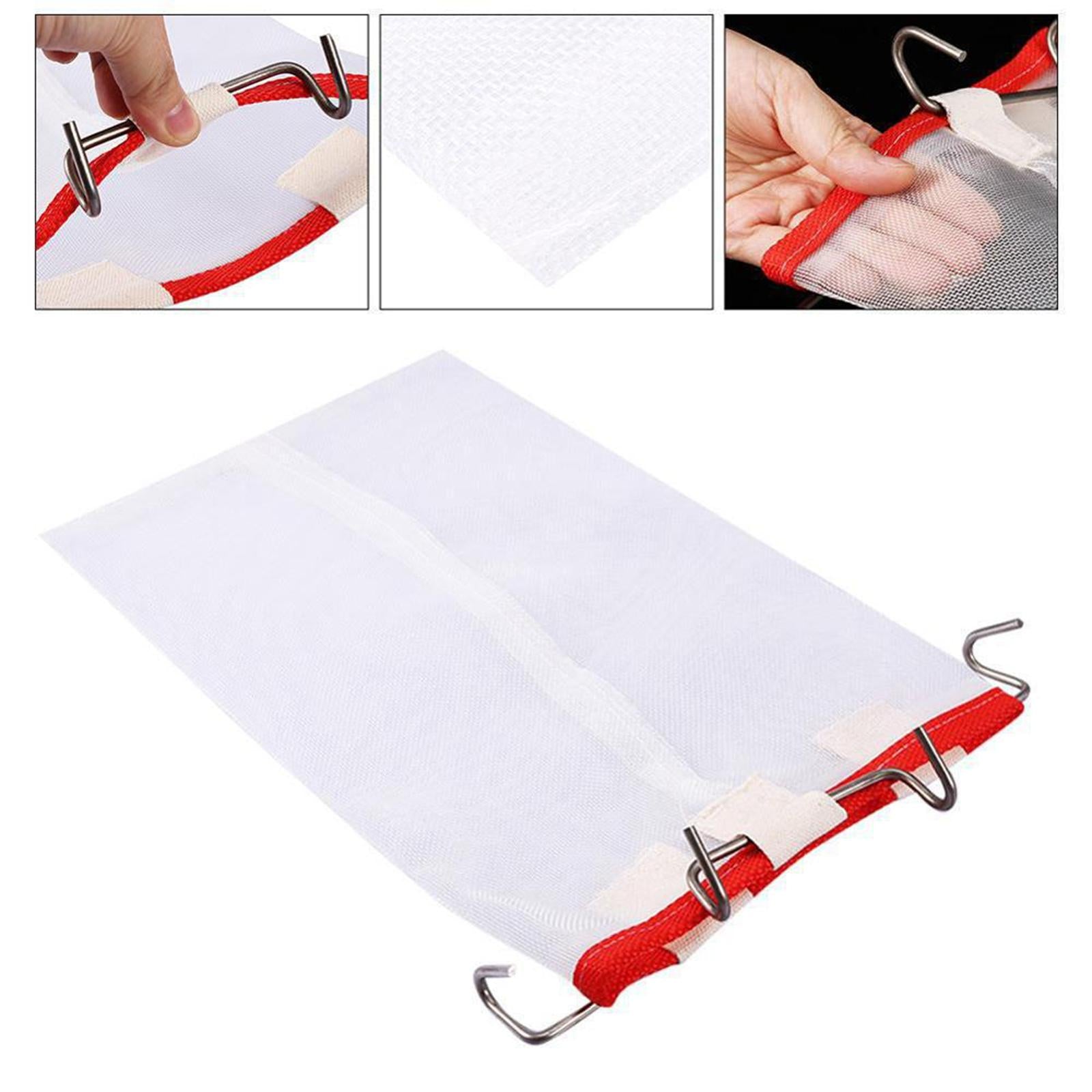 Portable Bee Honey Filter Bag Mesh Nylon Strainer Bag Bee Net for Beekeeping