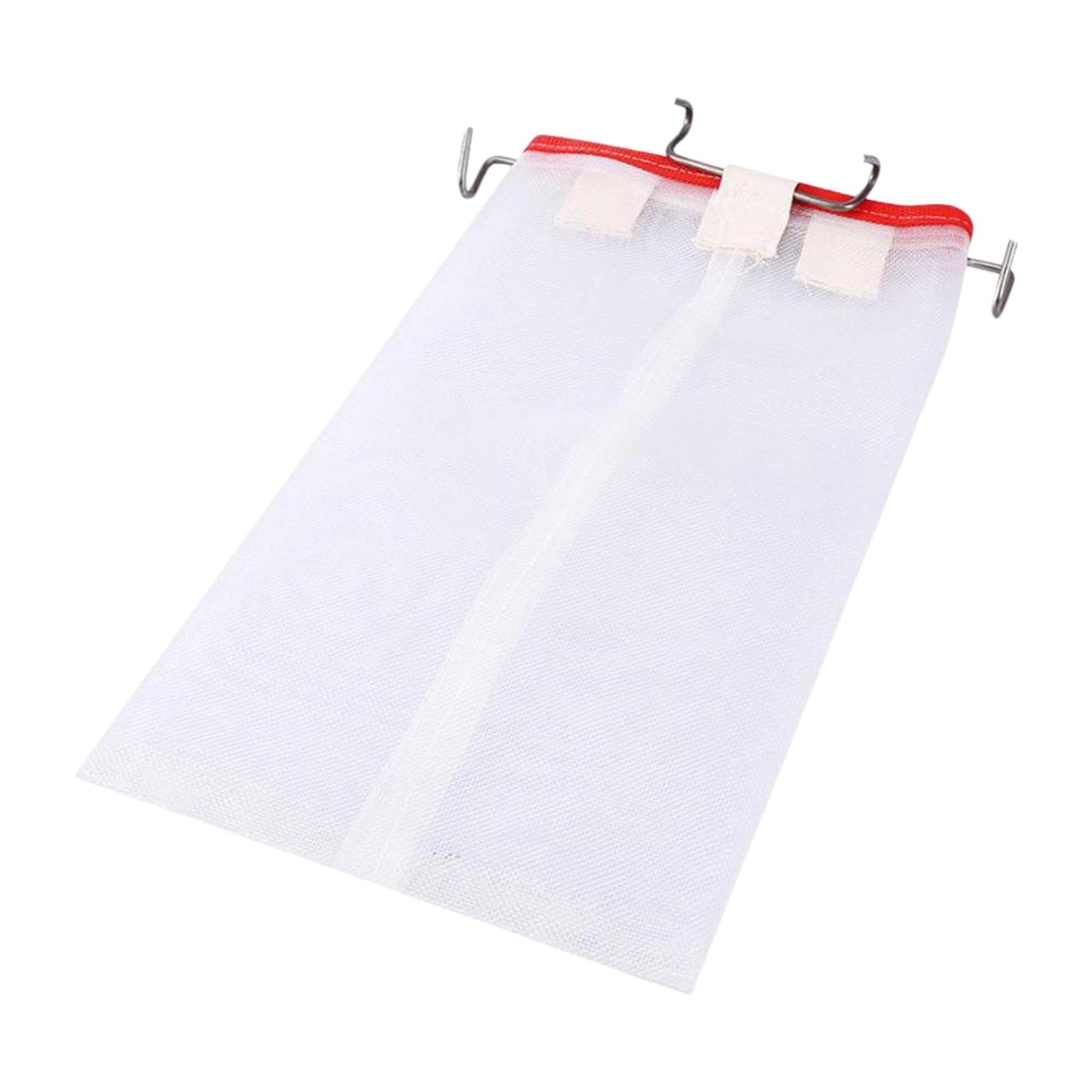 Portable Bee Honey Filter Bag Mesh Nylon Strainer Bag Bee Net for Beekeeping