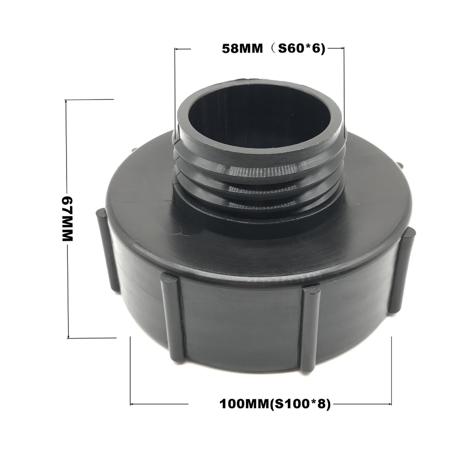 Ibc Tote Adapter Dn80 to Dn50 Coarse Thread Ibc Tote Tank Valve Adapter