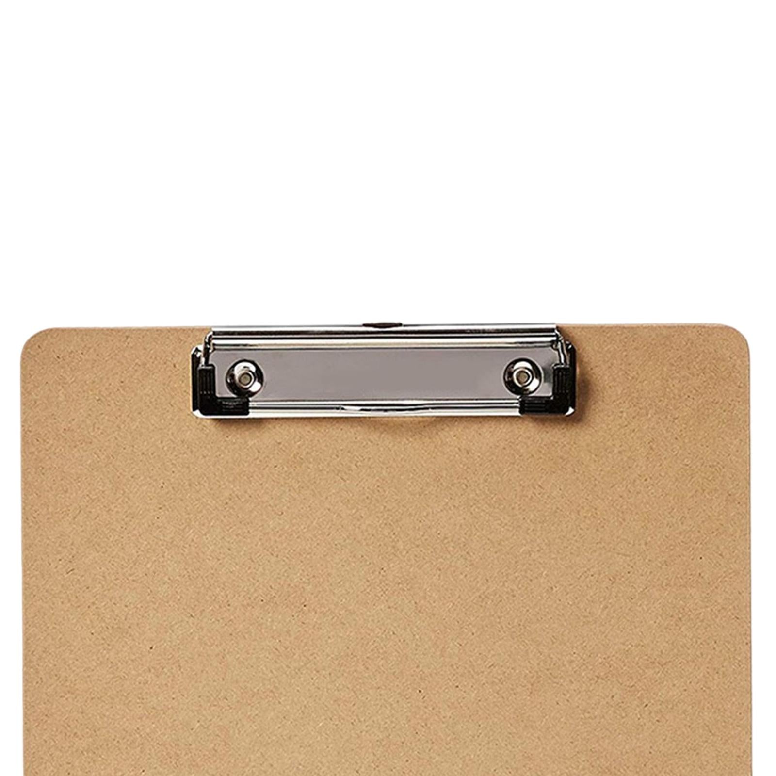 6Pcs Standard A4 Letter Size Clipboard with Low Profile Clip for Women