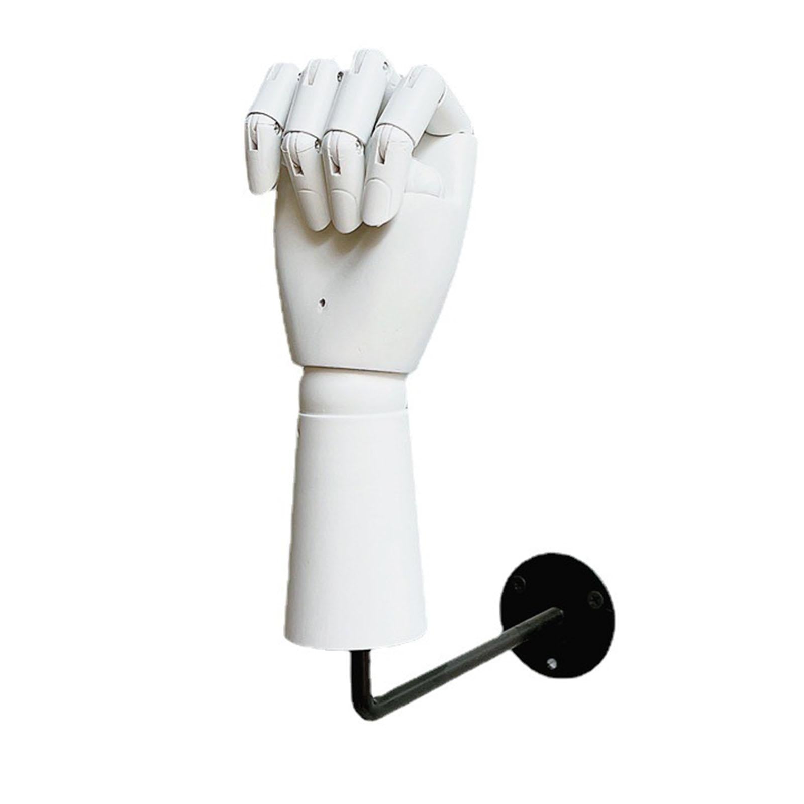 Wall Mount Jewelry Display Holder Mannequin Hand for Handbags Watch Shop