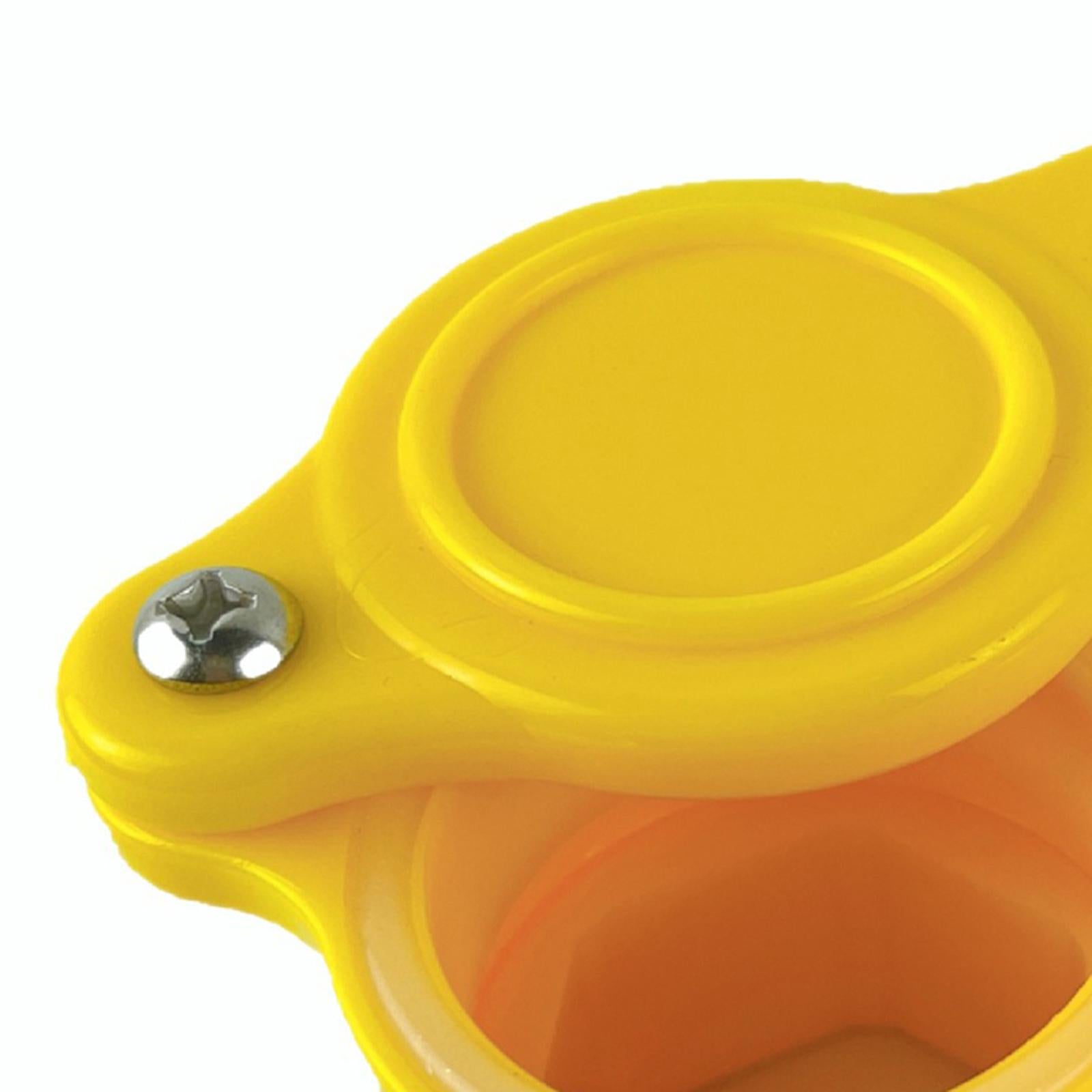 Gate Valve Beekeeping Equipment Beekeeper Tool Reusable for Garden Yellow