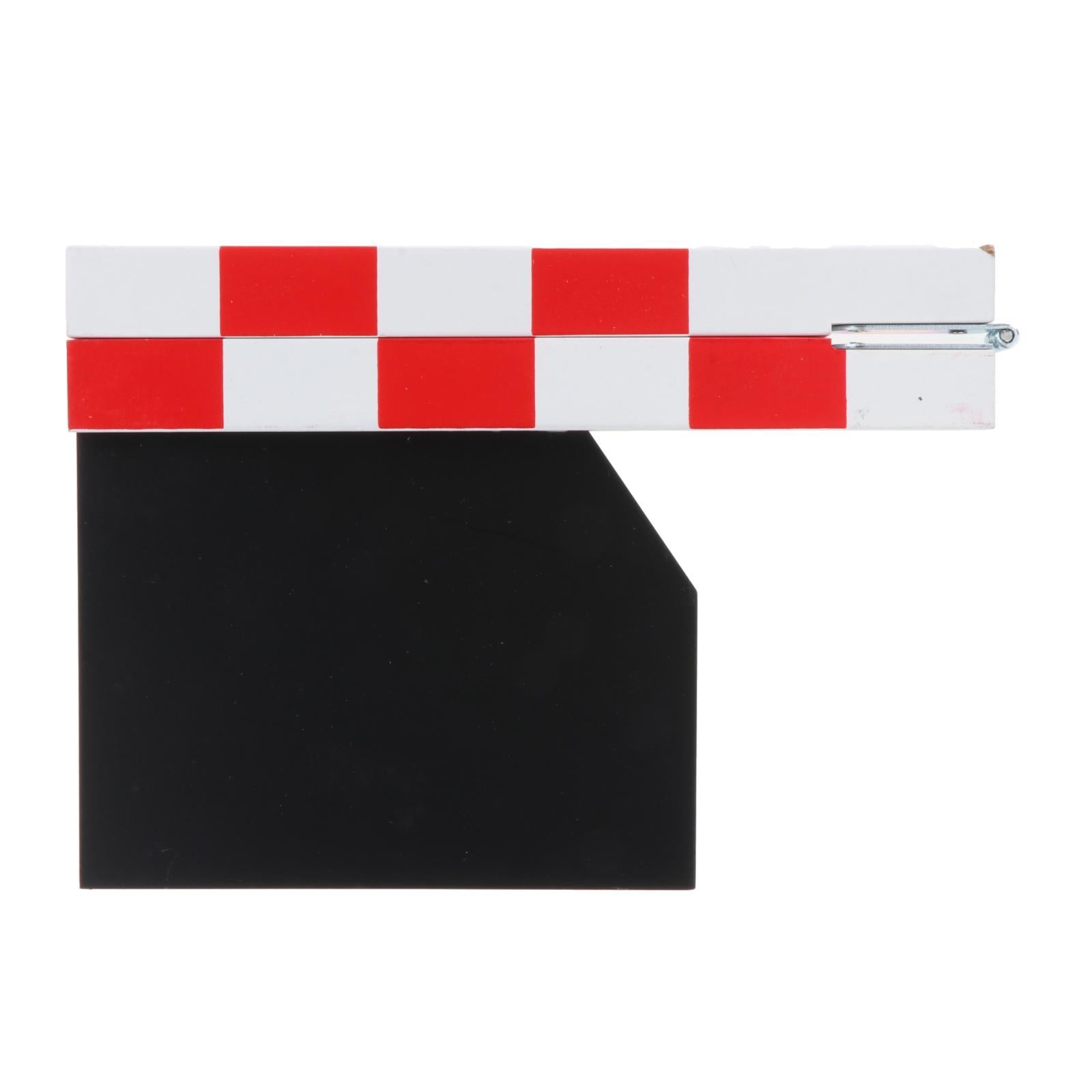Clapperboard Clapboard Acrylic Film Clap Movie Clapper Durable red