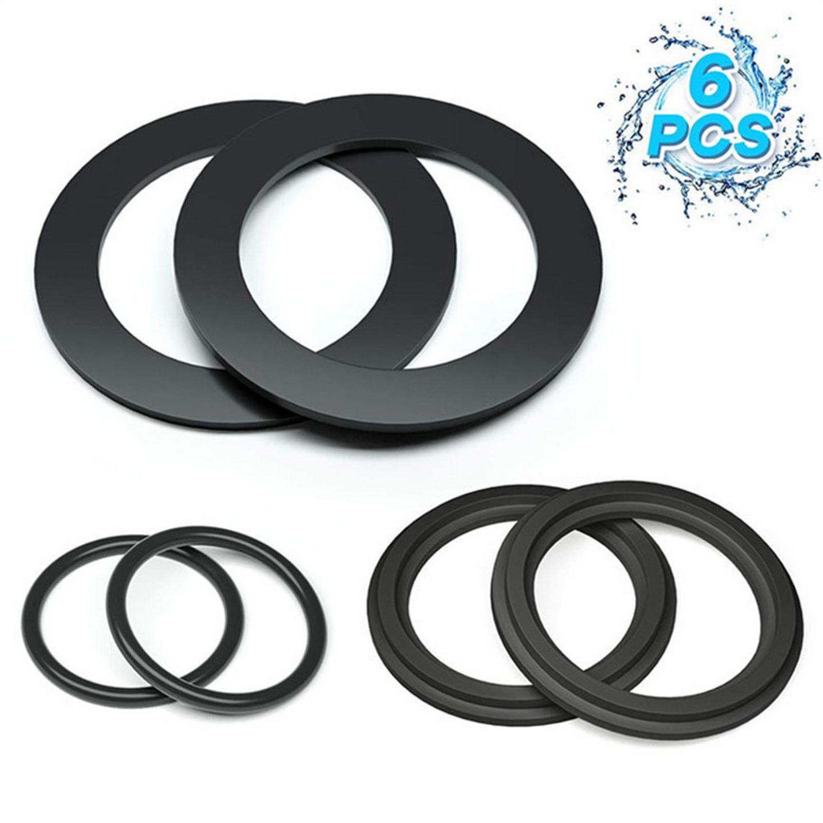 6Pcs Pool Column Rubber Gasket Fittings for Replacement Large Strainer