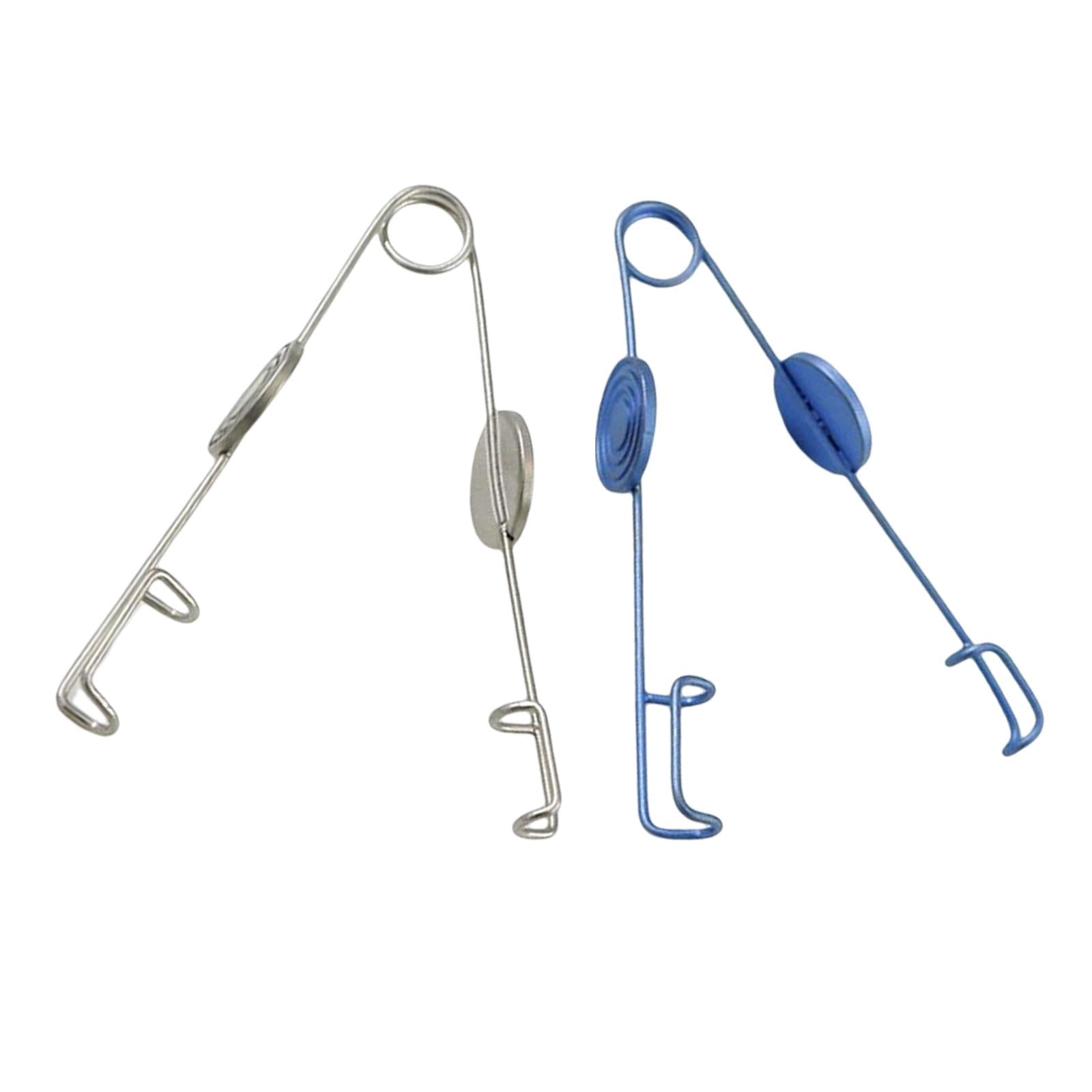 Eye Speculums Opener Instruments for Ophthalmic Accessory Infant Silver