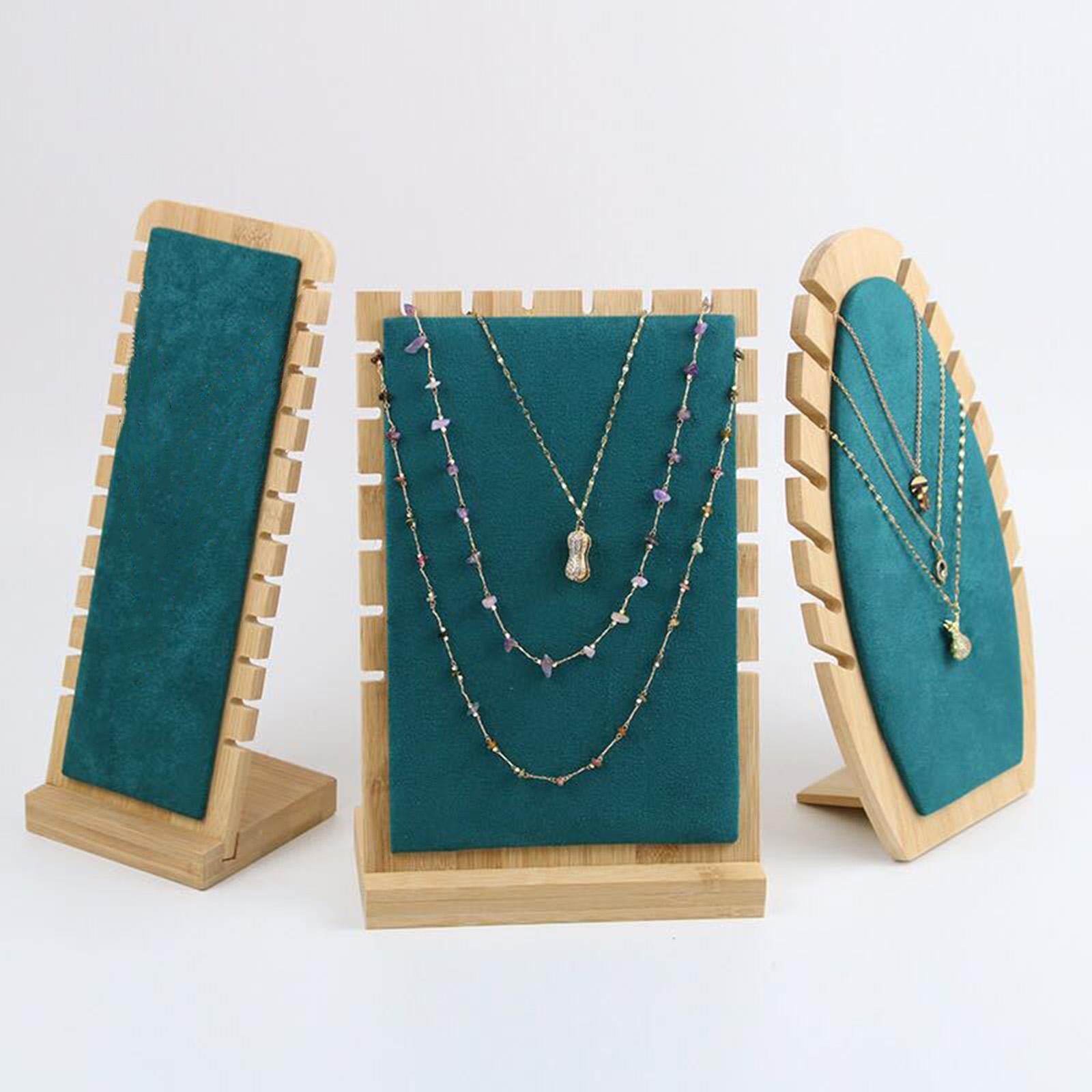 Necklace Display Stand Pendant Necklace Rack for Dresser, Retail, Bedroom,