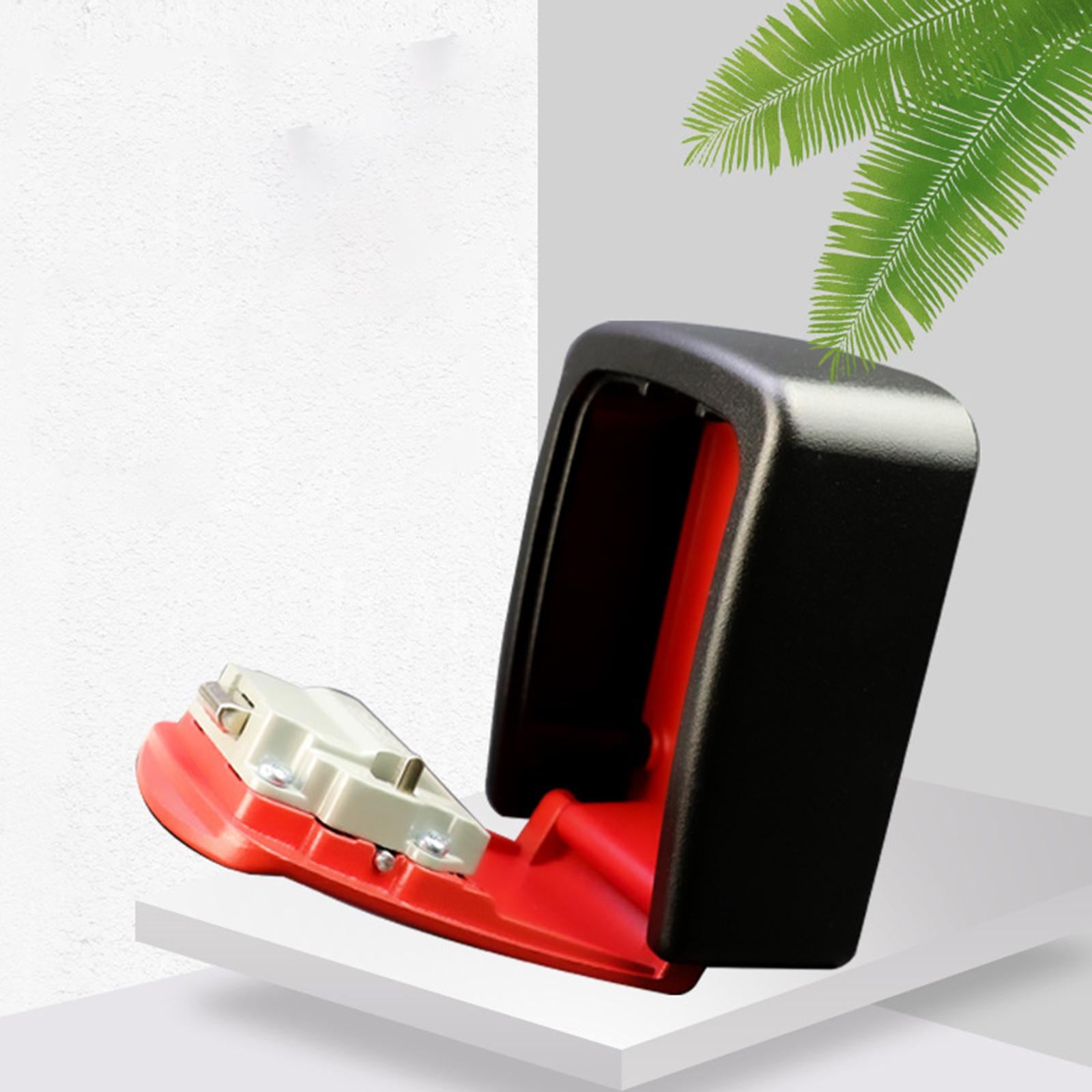 Portable Key Storage Lock Box Combination Lock Box for House red