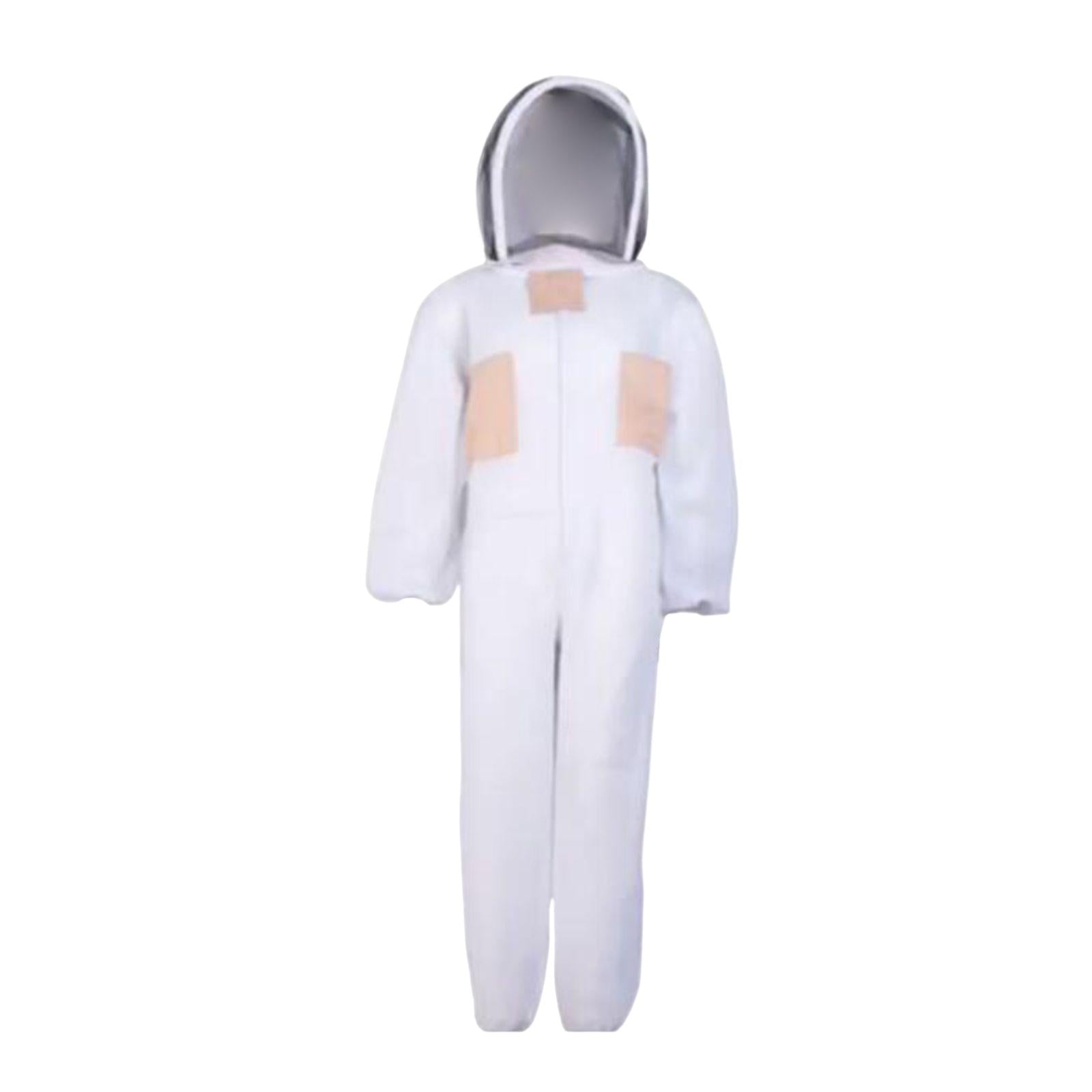 Comfortable Professional Beekeeper Suit with Hat Veil for Beginner Men XL