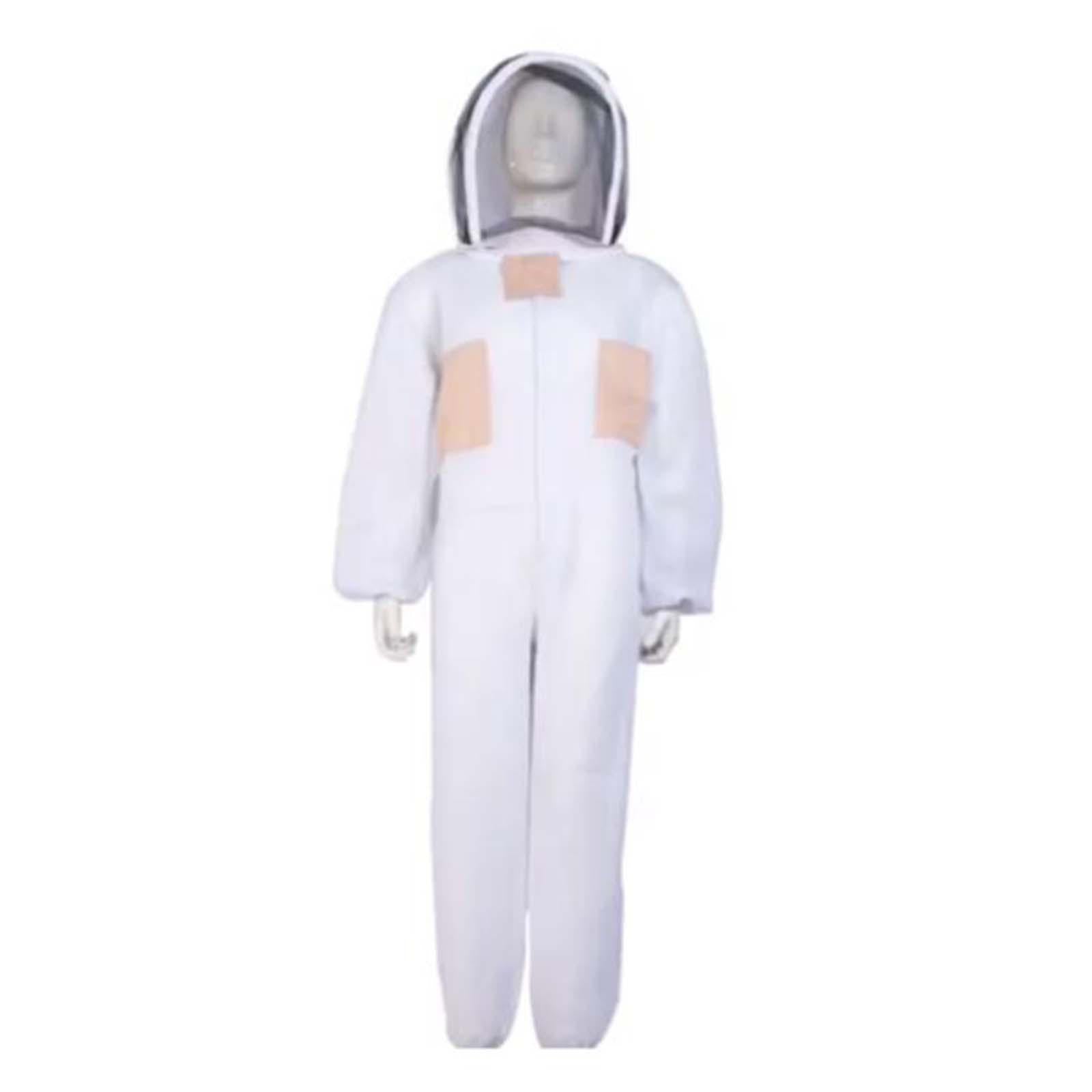 Comfortable Professional Beekeeper Suit with Hat Veil for Beginner Men XL