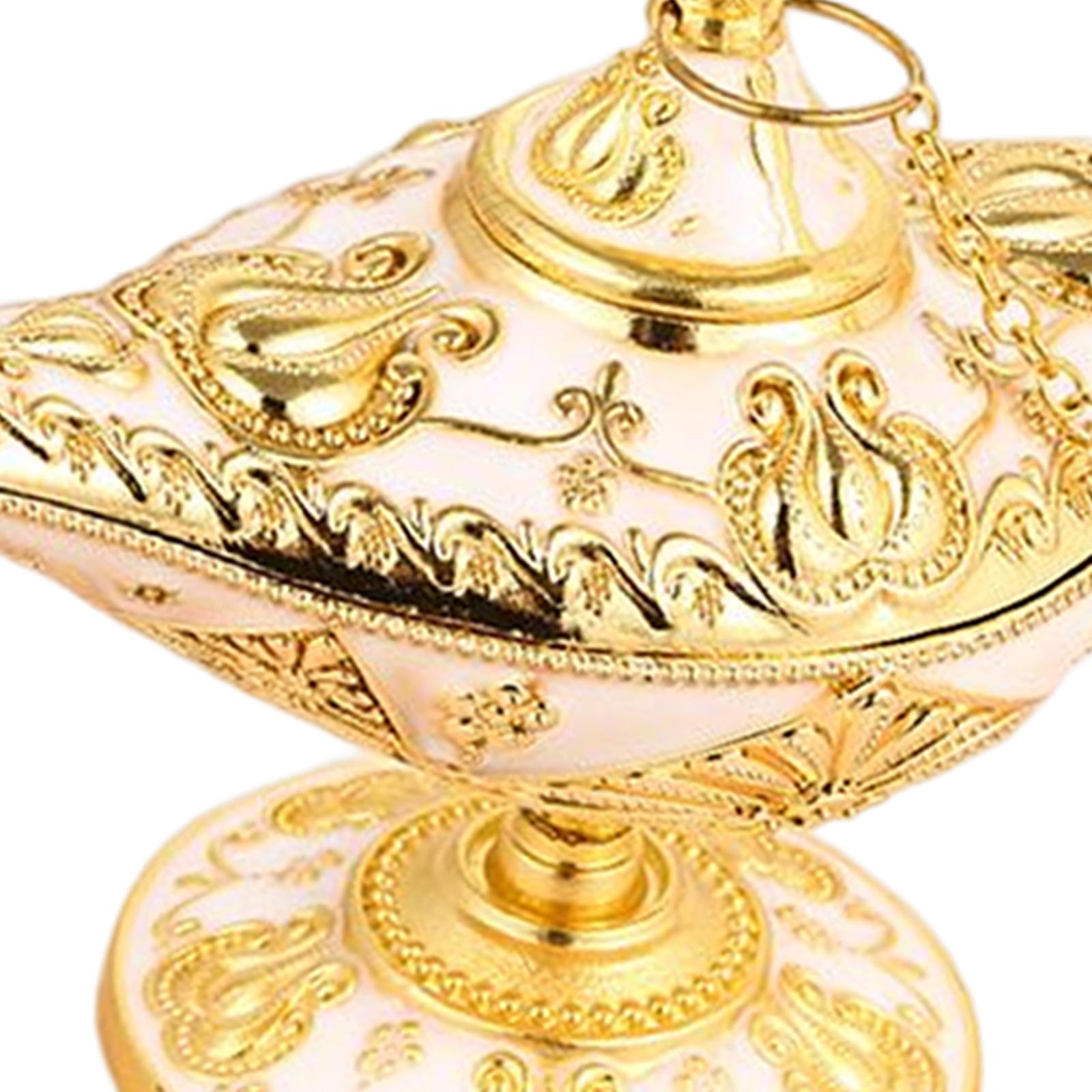lamp Lamp Collectables Arabian Costume Lamp for Party Halloween gold