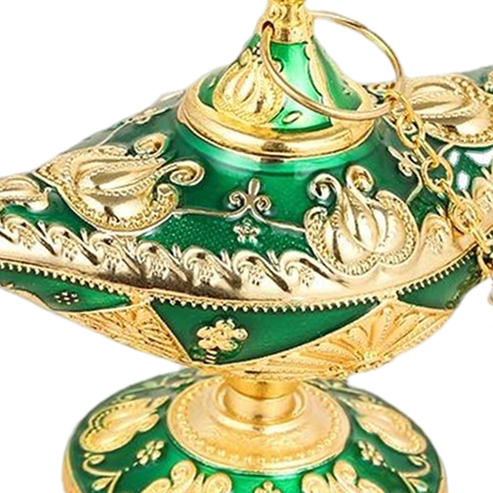 lamp Lamp Collectables Arabian Costume Lamp for Party Halloween green