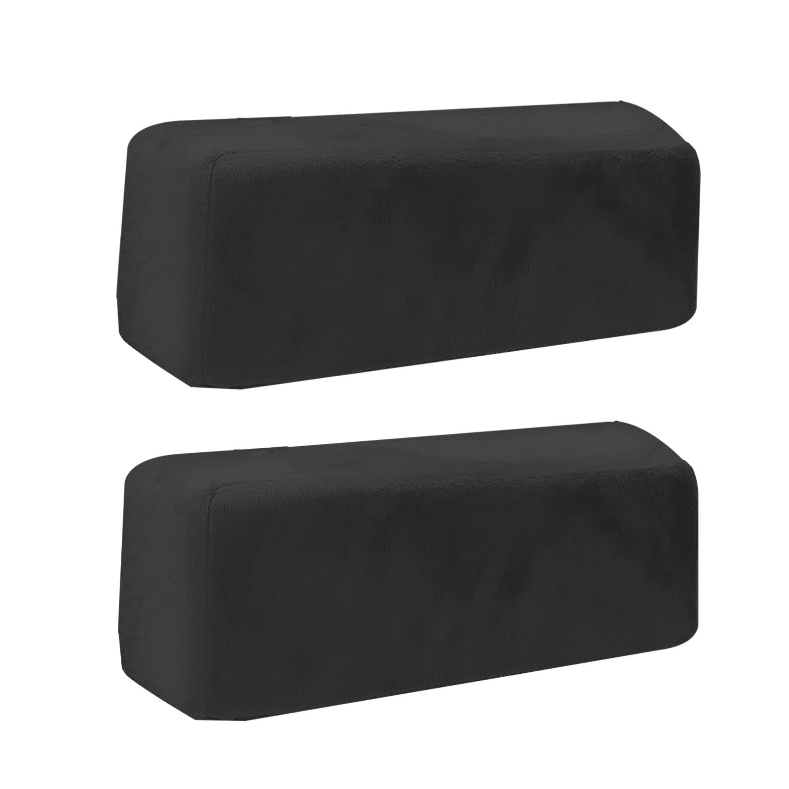 2x Anti Slip Upgrade Memory Foam Washable for Swivel Chair Gaming Chair Black