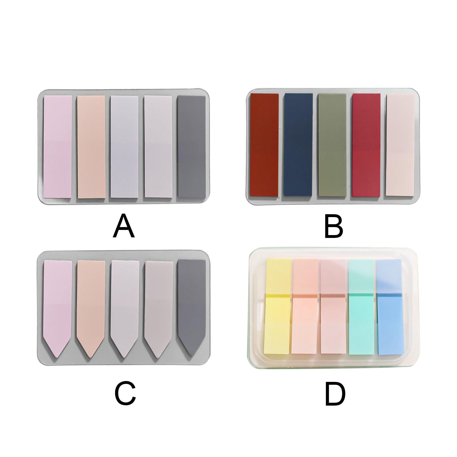 Multipurpose Sticky Pads Stationery Supplies for School Documents Students A