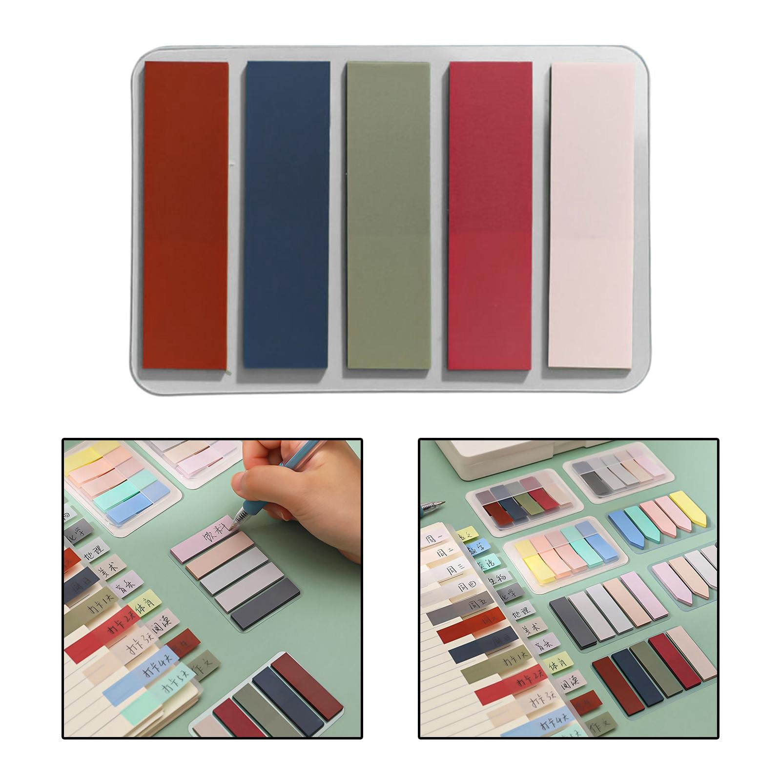 Multipurpose Sticky Pads Stationery Supplies for School Documents Students B
