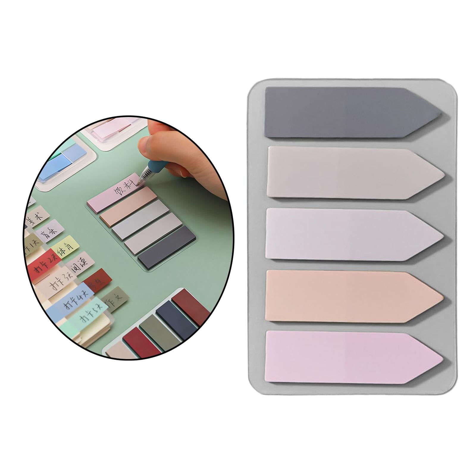 Multipurpose Sticky Pads Stationery Supplies for School Documents Students C
