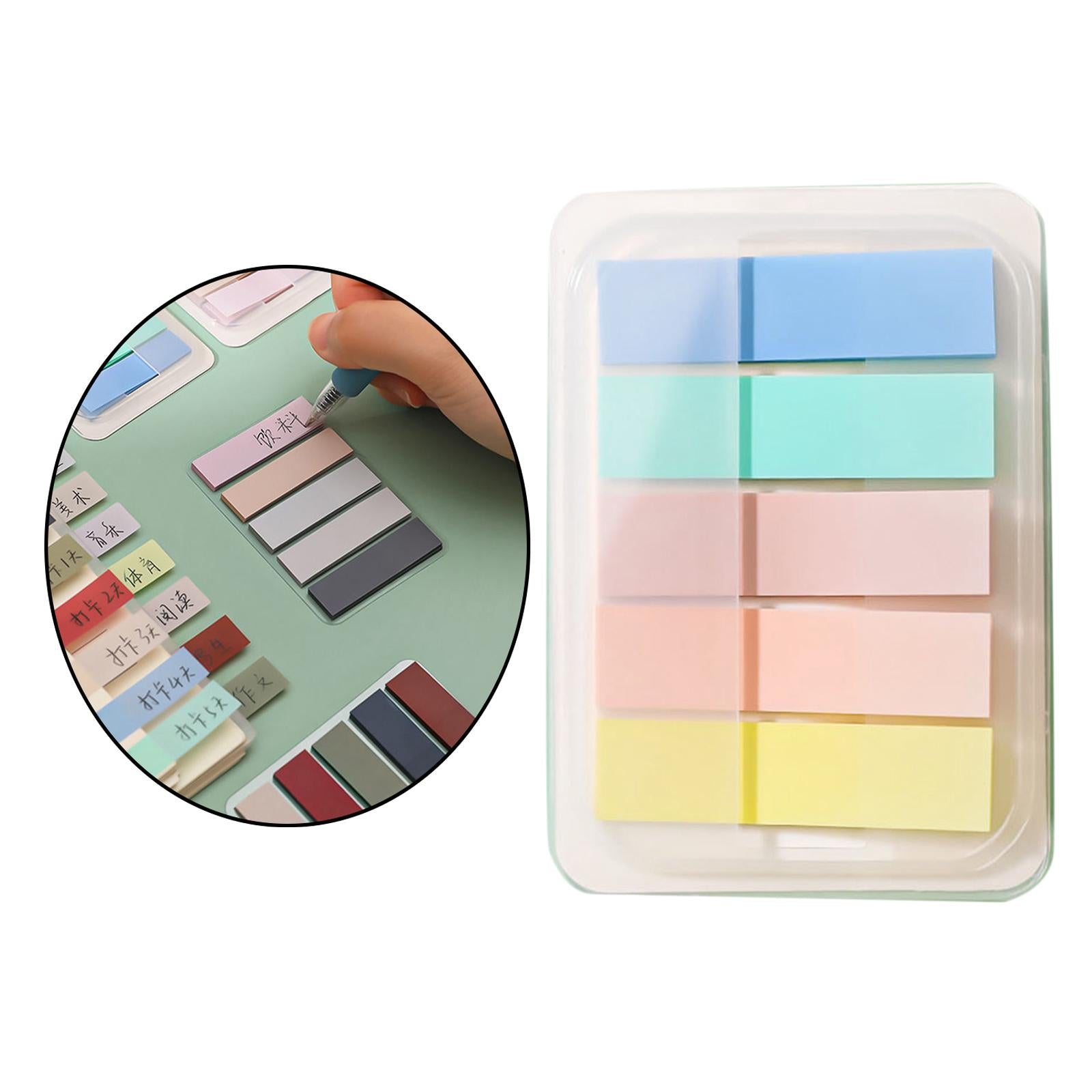 Multipurpose Sticky Pads Stationery Supplies for School Documents Students D