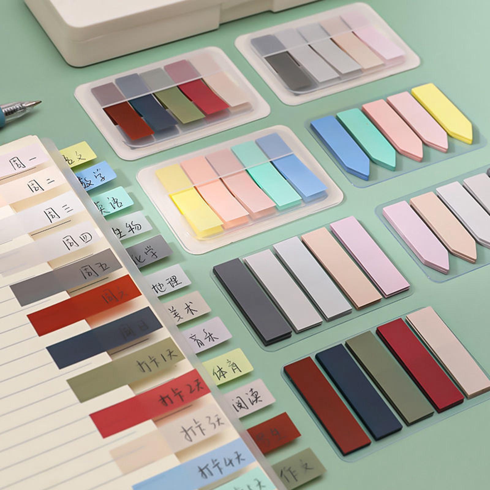 Multipurpose Sticky Pads Stationery Supplies for School Documents Students D