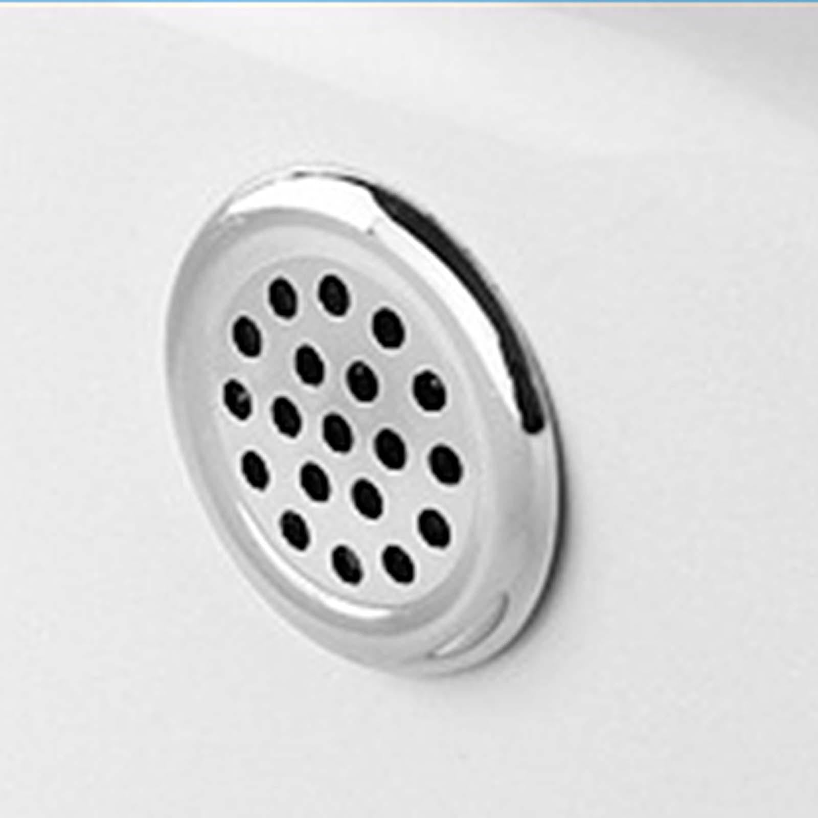 10Pcs Sink Overflow Cap Overflow Cover Vanity Sink Overflow Cap for Kitchen Mesh