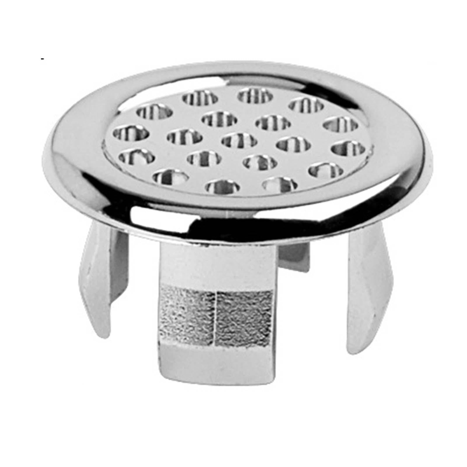 10Pcs Sink Overflow Cap Overflow Cover Vanity Sink Overflow Cap for Kitchen Mesh