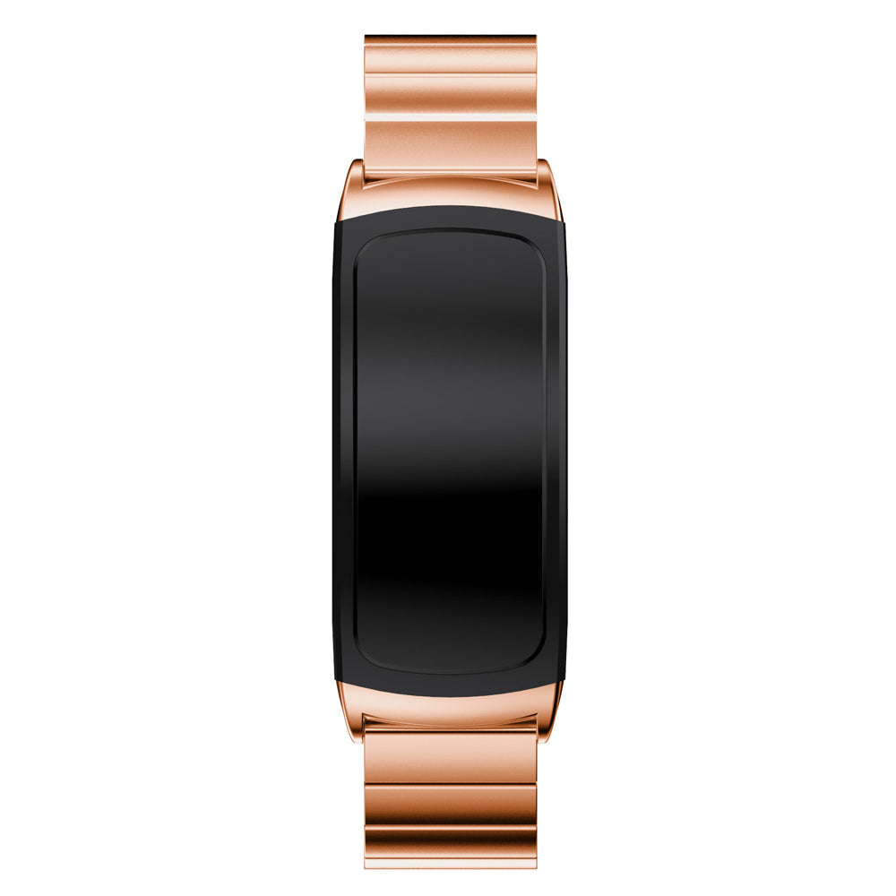 316L Stainless Steel Bracelet Strap with Butterfly Buckle for Samsung Gear Fit 2 SM-R360 - Rose Gold Color - UNIQBUY